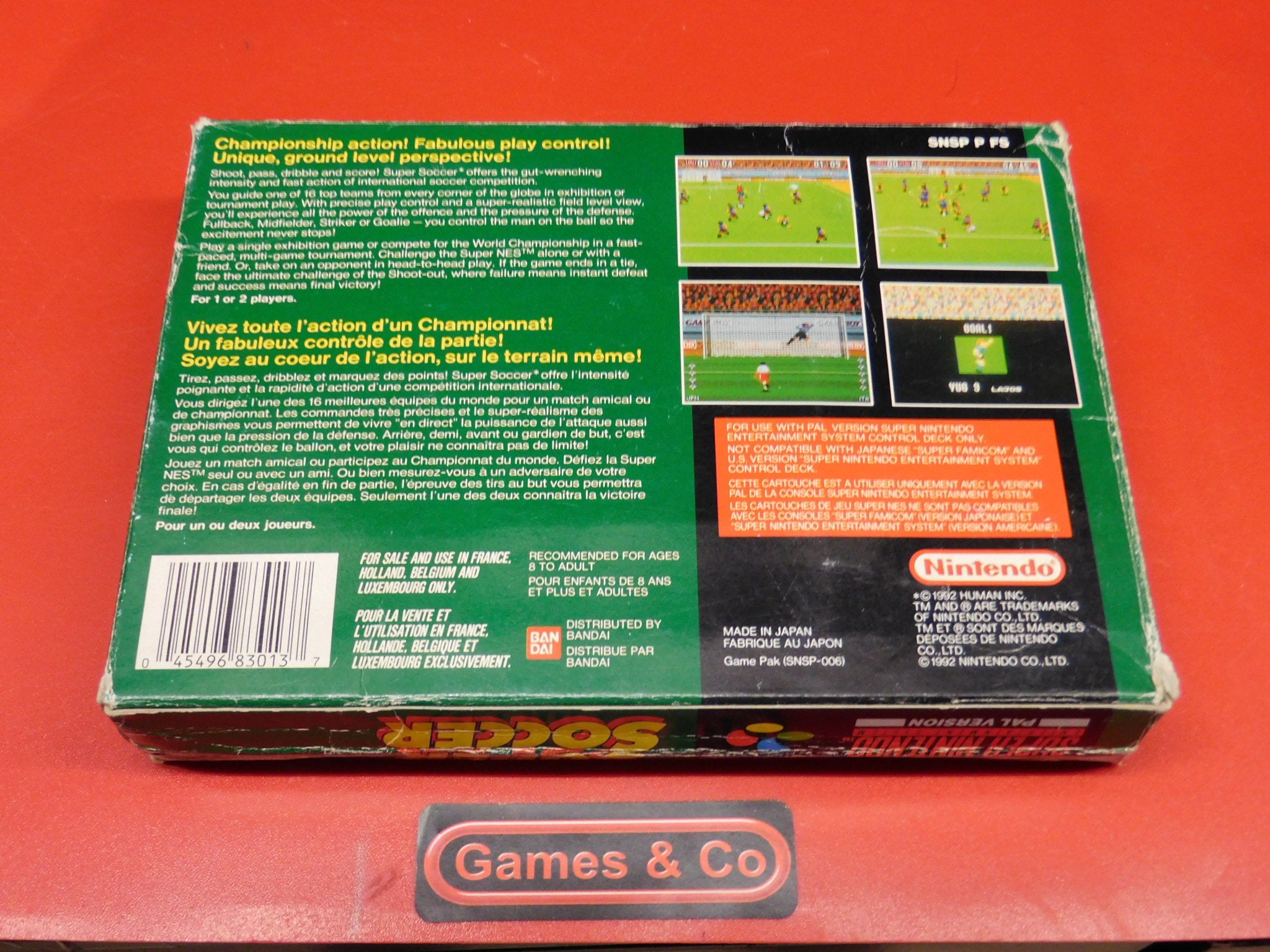 SUPER SOCCER SNES