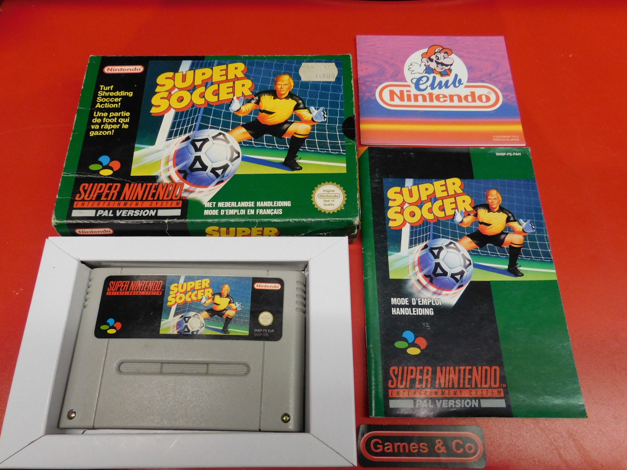 SUPER SOCCER SNES