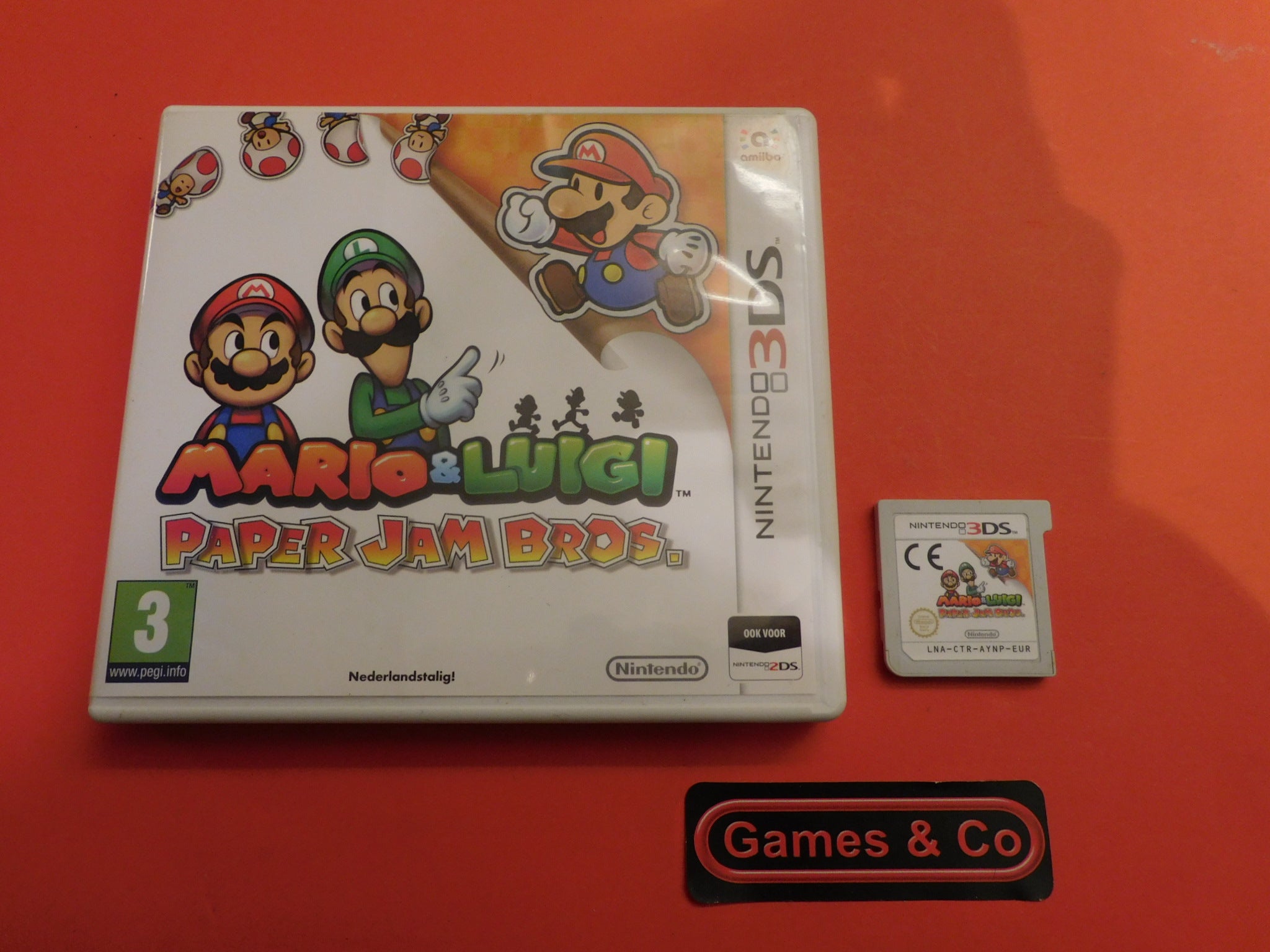 MARIO & LUIGI PAPER JAM BROS