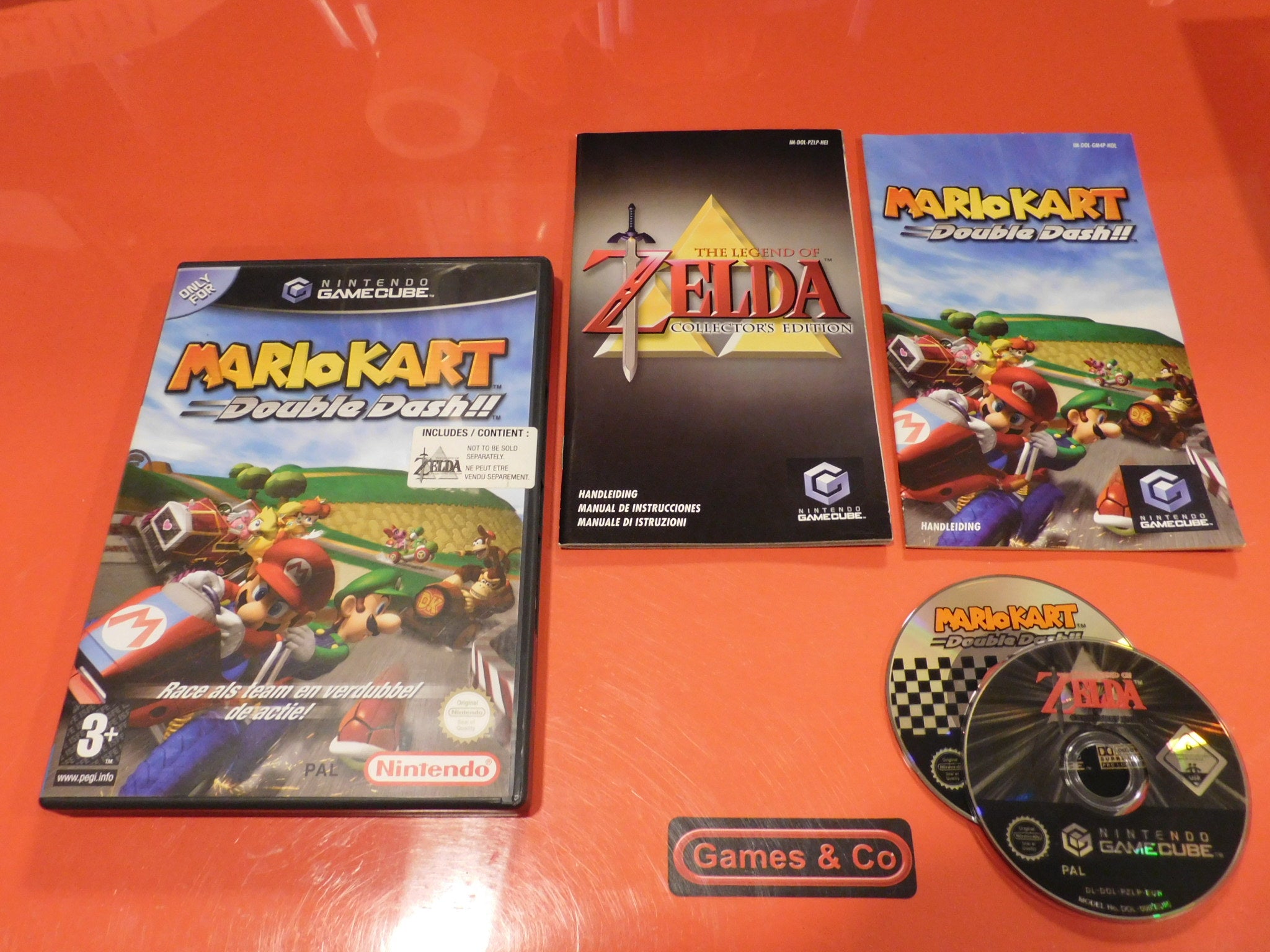 MARIO KART DOUBLE DASH  + ZELDA