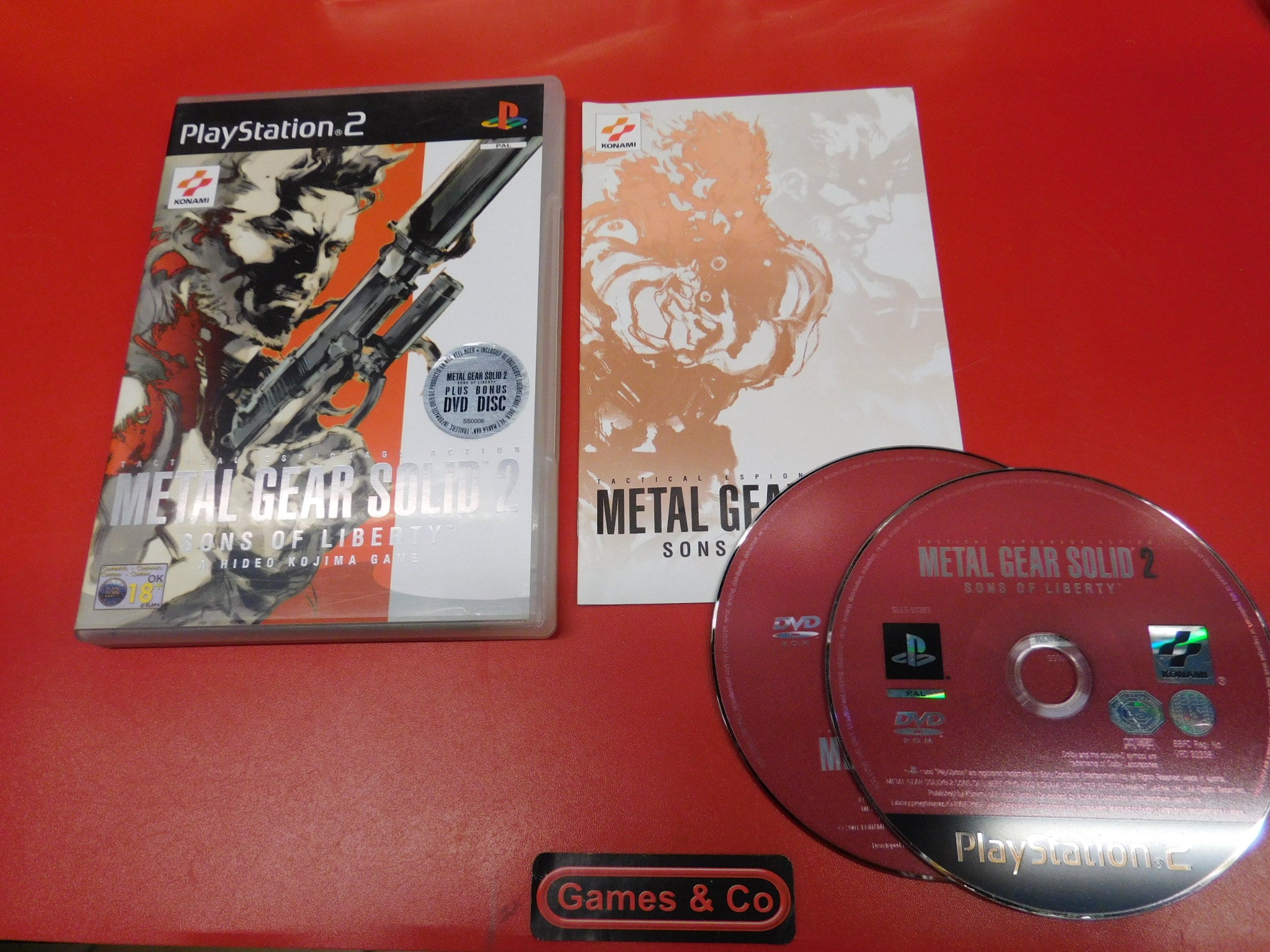 METAL GEAR SOLID 2 SONS OF LIBERTY