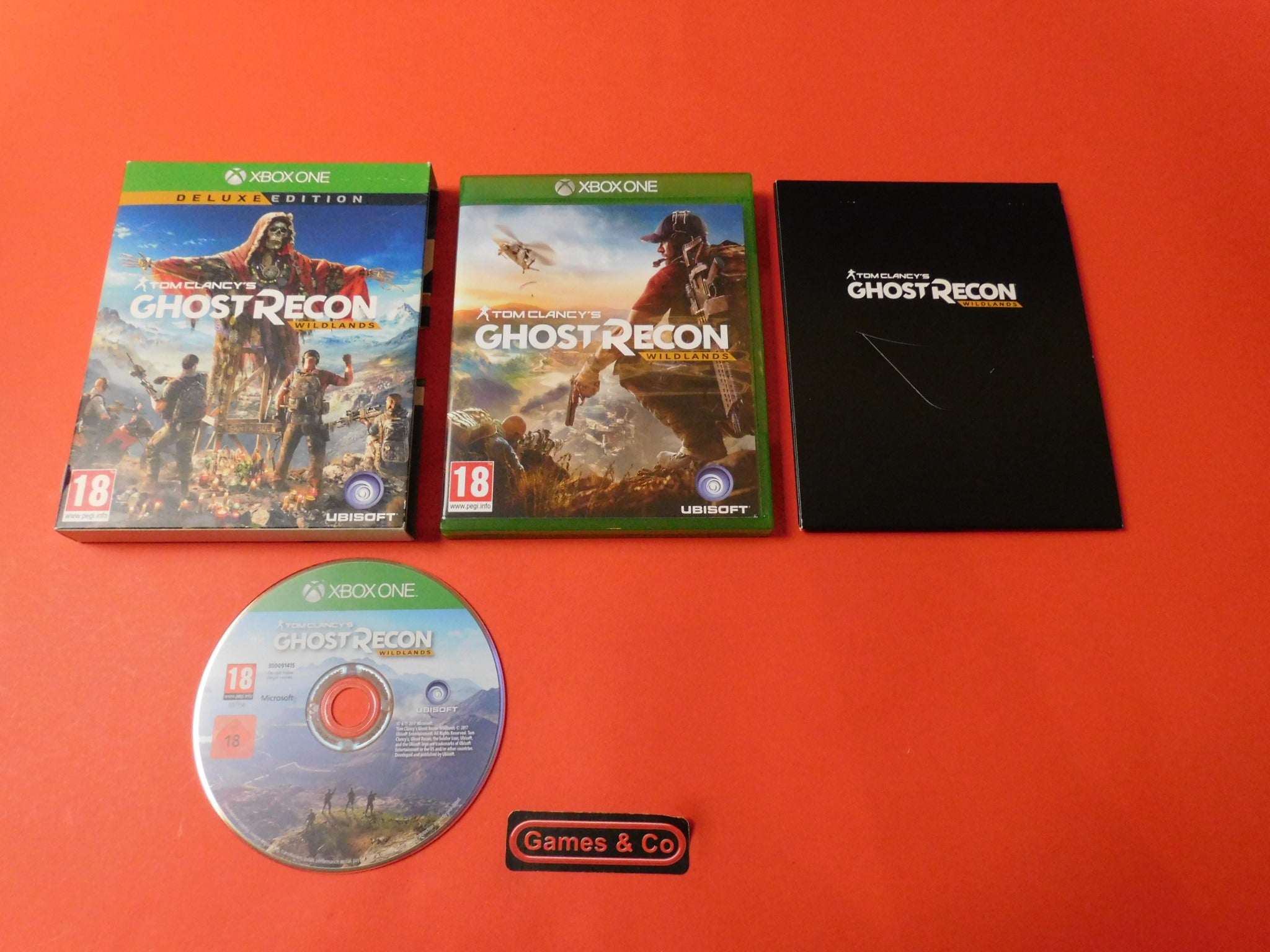 GHOST RECON WILDLANDS DELUXE EDITION