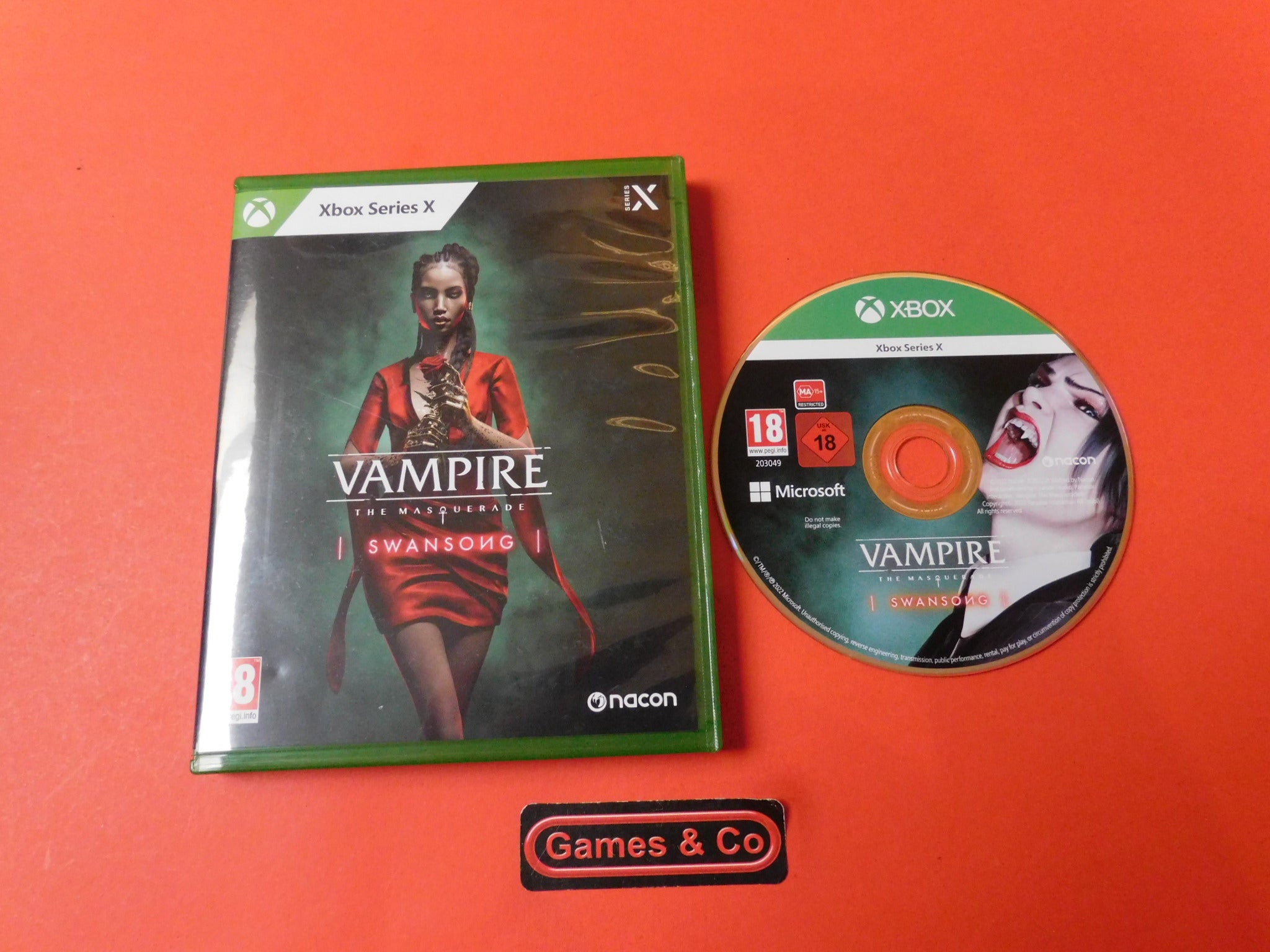 VAMPIRE THE MASQUERADE SWANSONG