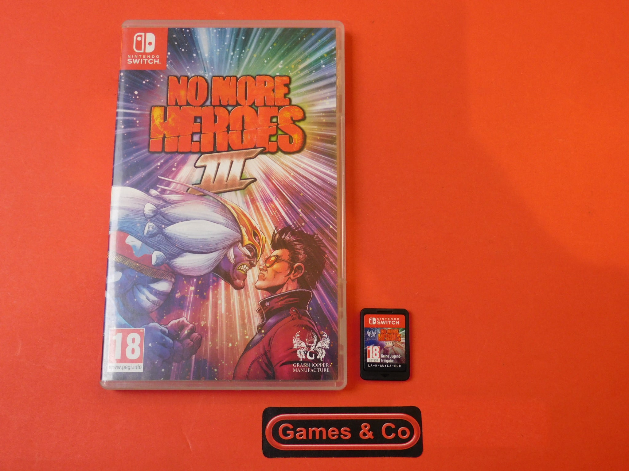 NO MORE HEROES III 3 COLLECTOR EDITION 2500.EX SWITCH Euro Occasion Pix N Love Enfrdeesit 9782371881440 NO MORE HEROES III 3 COLLECTOR EDITION 2500.EX SWITCH Euro Occasion Pix N Love Enfrdeesit 9782371881440