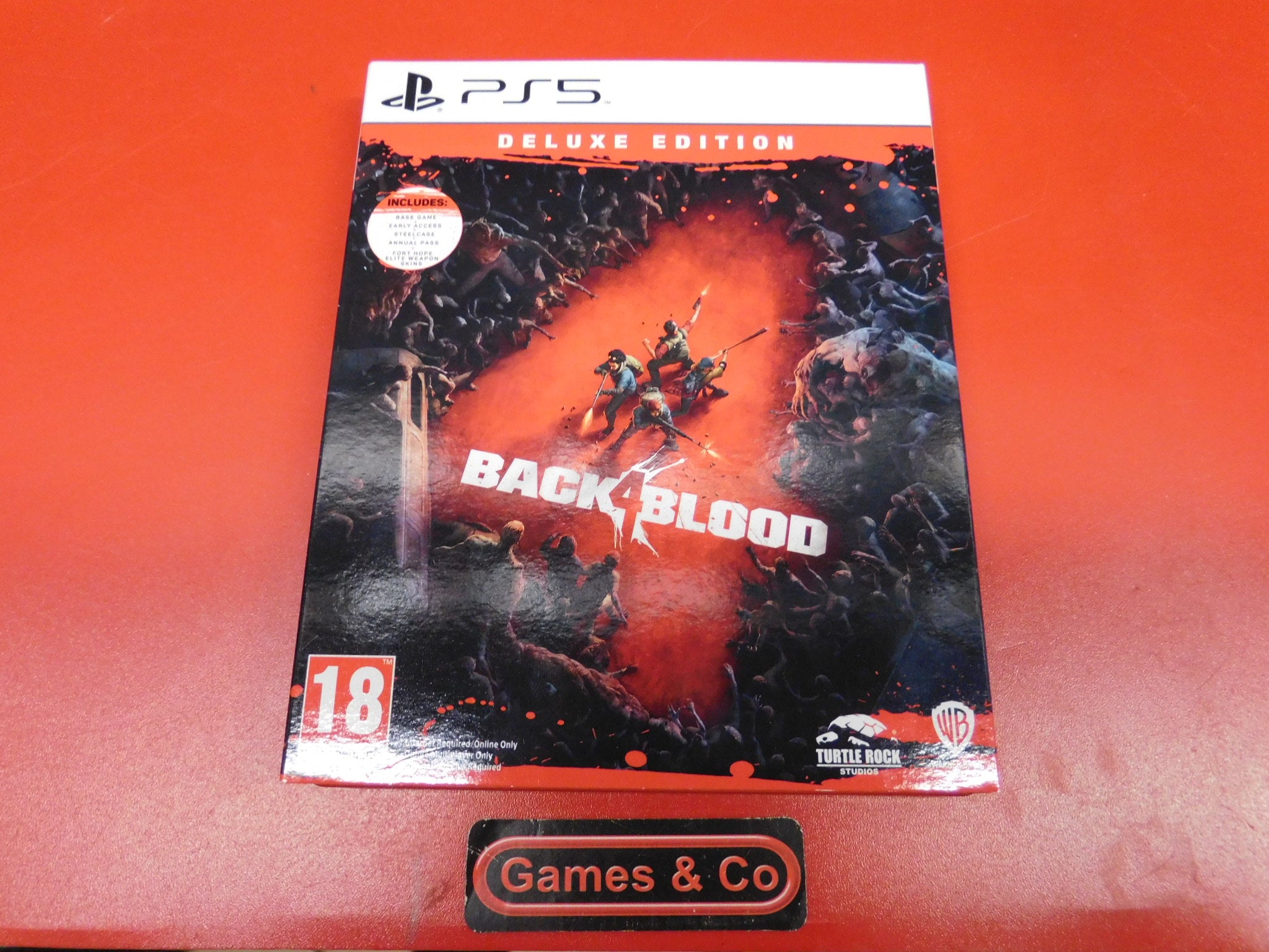 BACK 4 BLOOD STEEL CASE