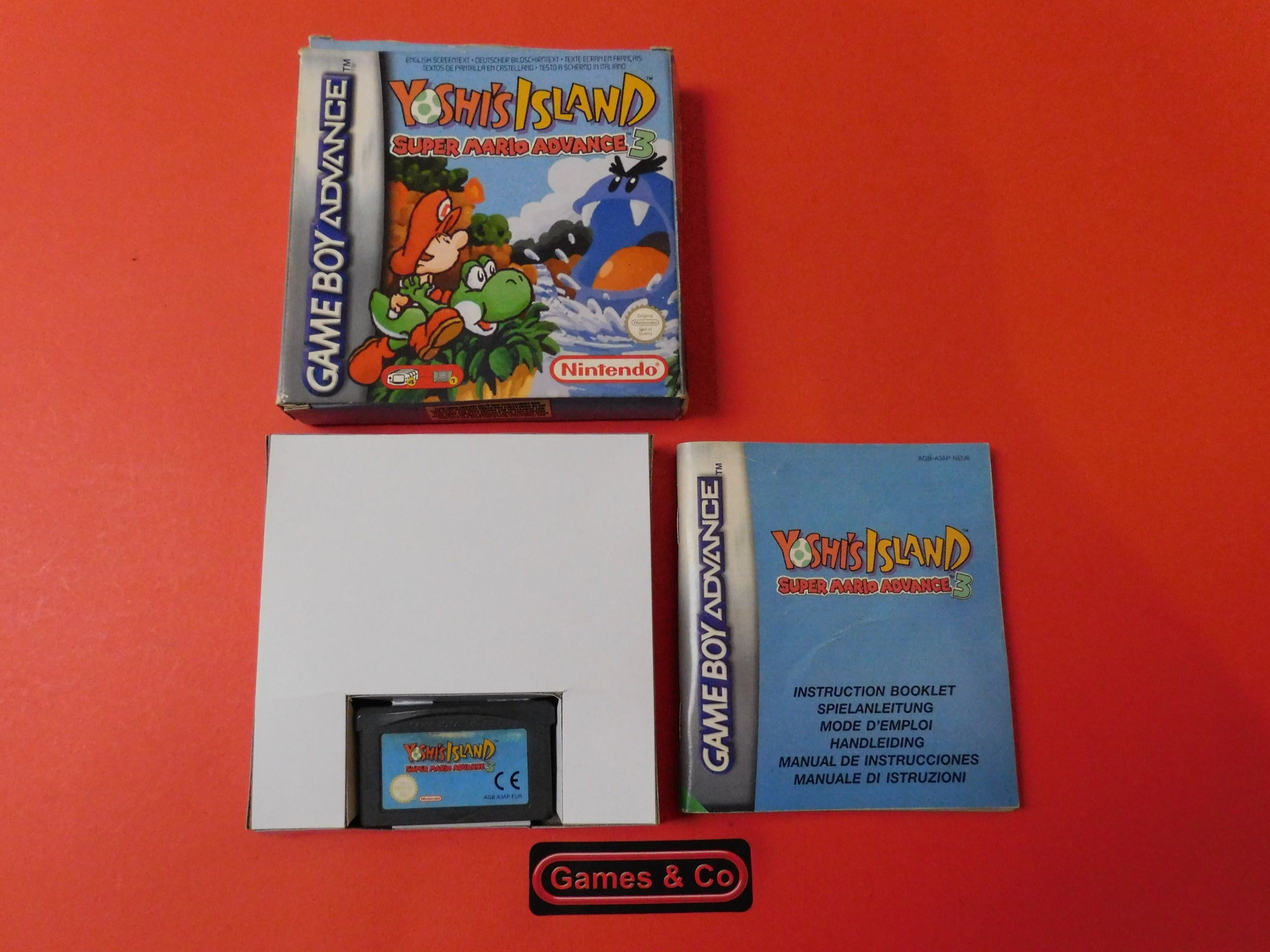 YOSHI'S ISLAND SUPER MARIO ADVANCE 3