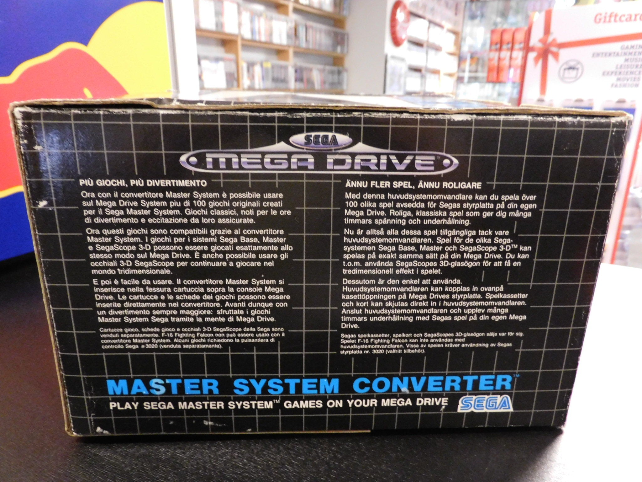 MASTER SYSTEM CONVERTOR