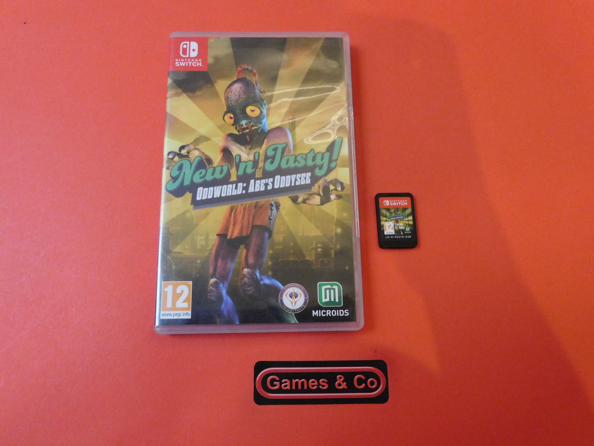 NEW 'N' TASTY ODDWORLD ABE'S ODDYSEE