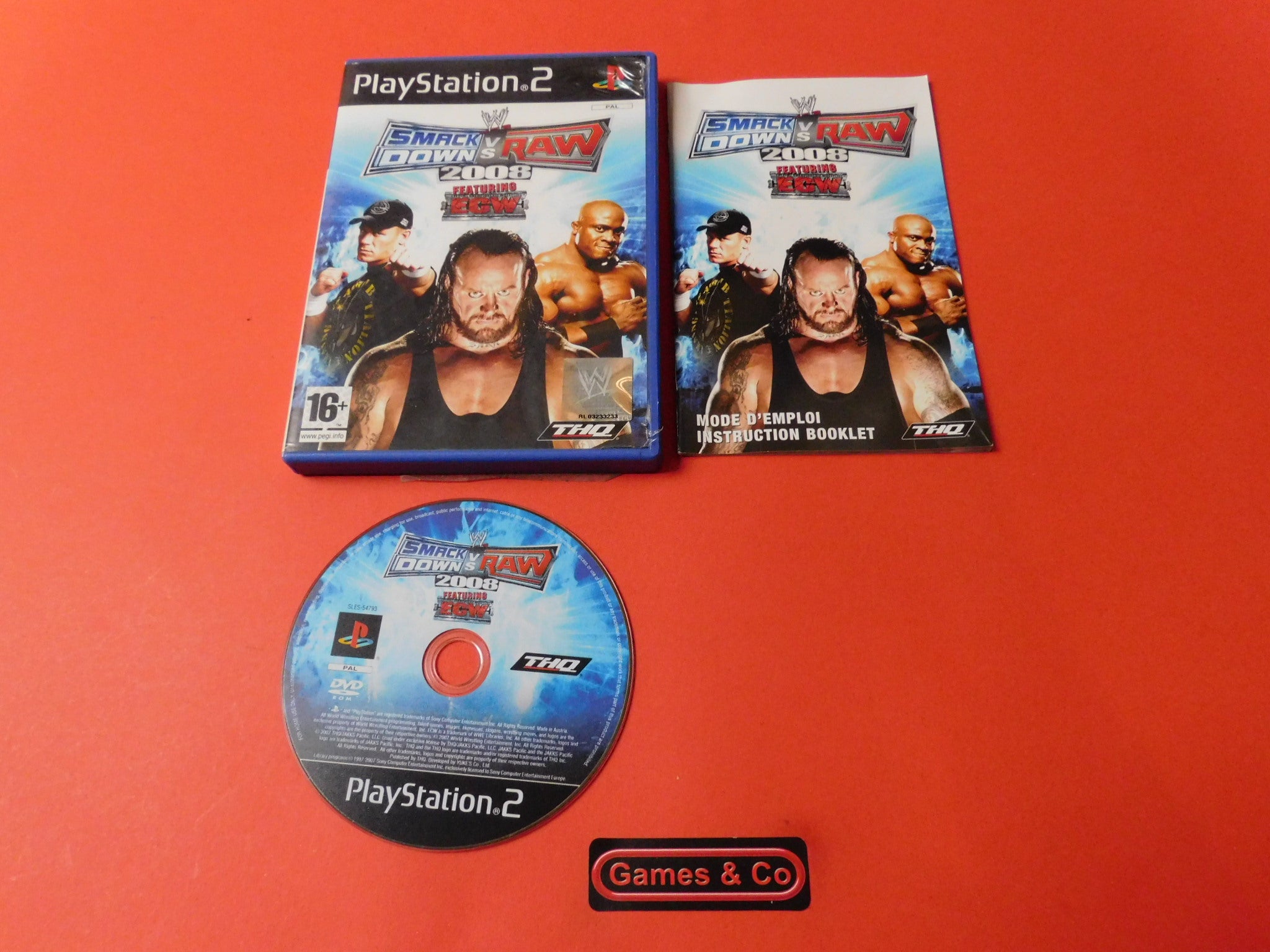 SMACKDOWN VS RAW 2008