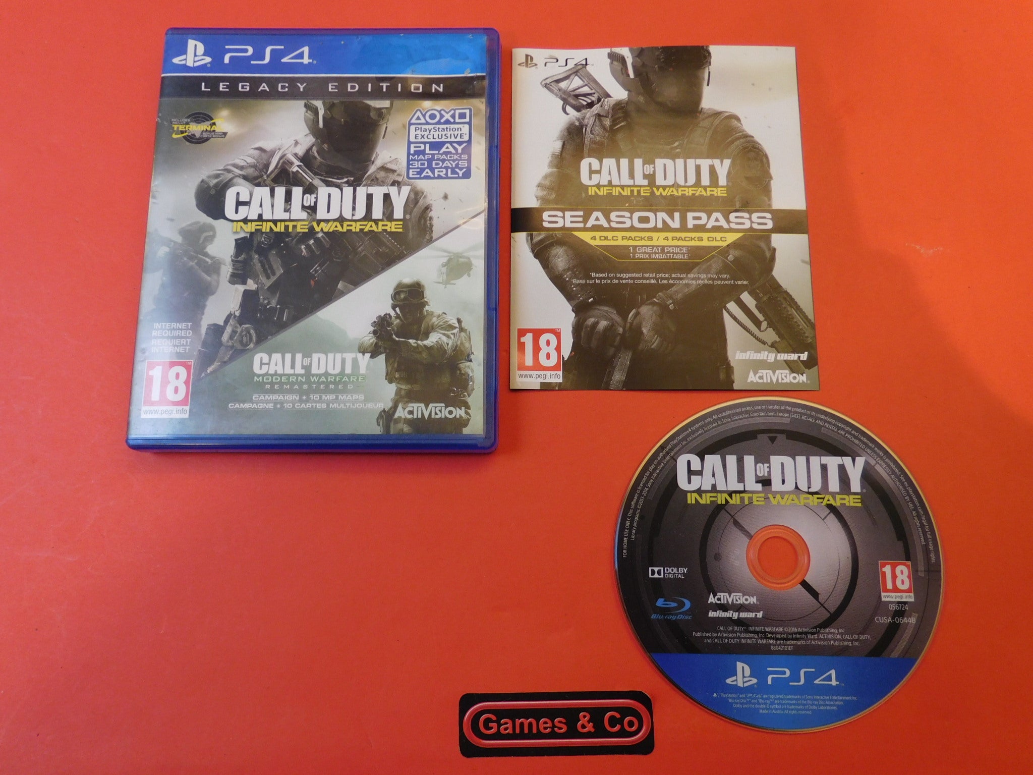 CALL OF DUTY INFINITE WARFARE PS4