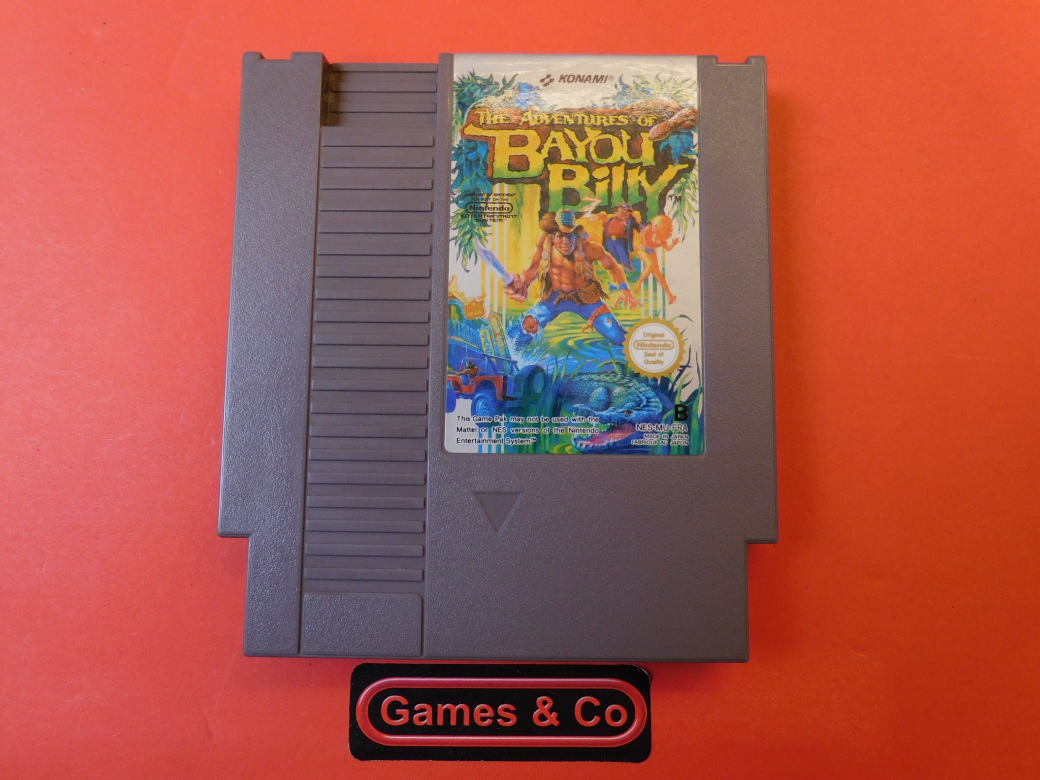 BAYOU BILLY NINTENDO NES