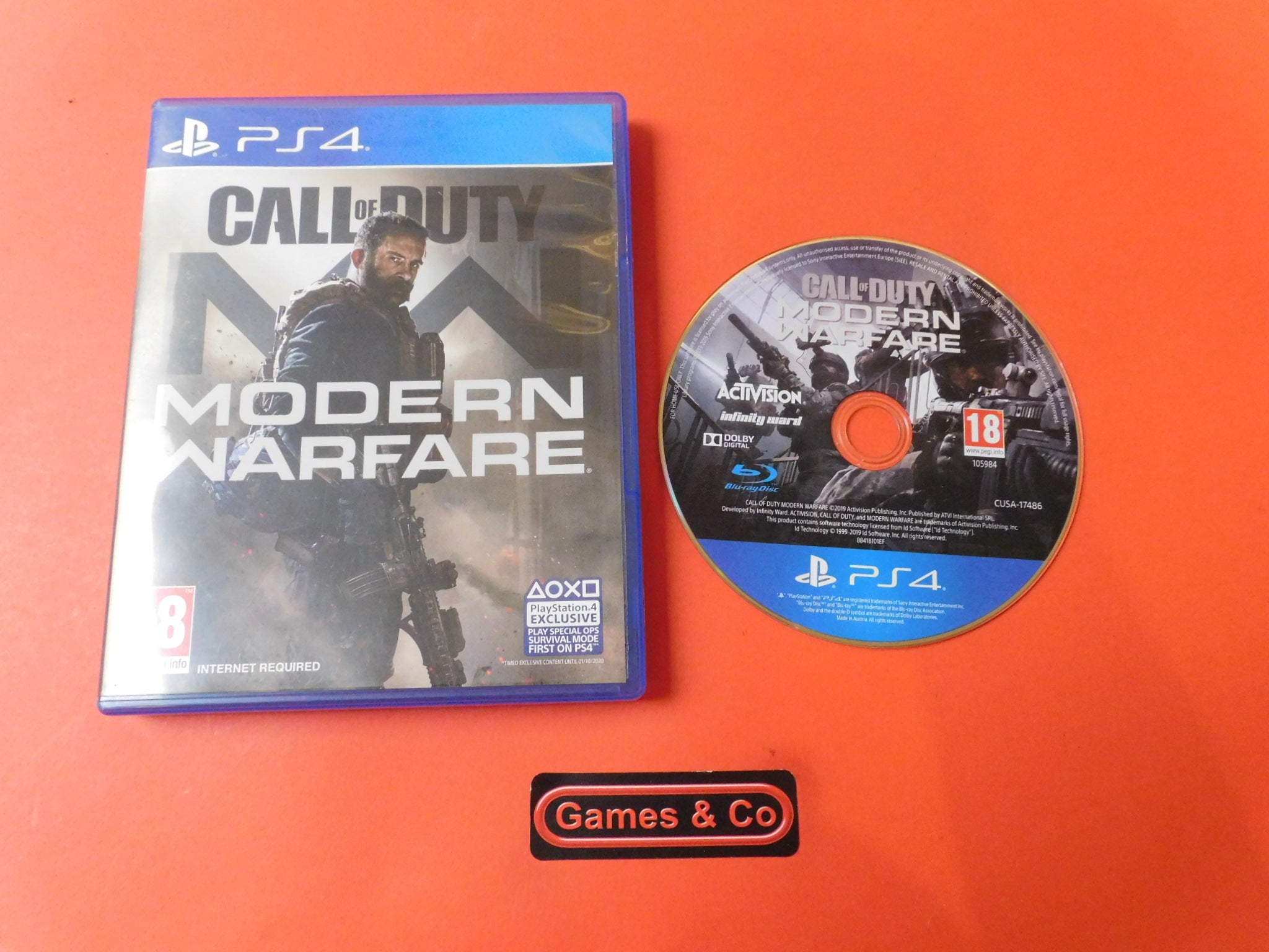 CALL OF DUTY MODERN WARFARE