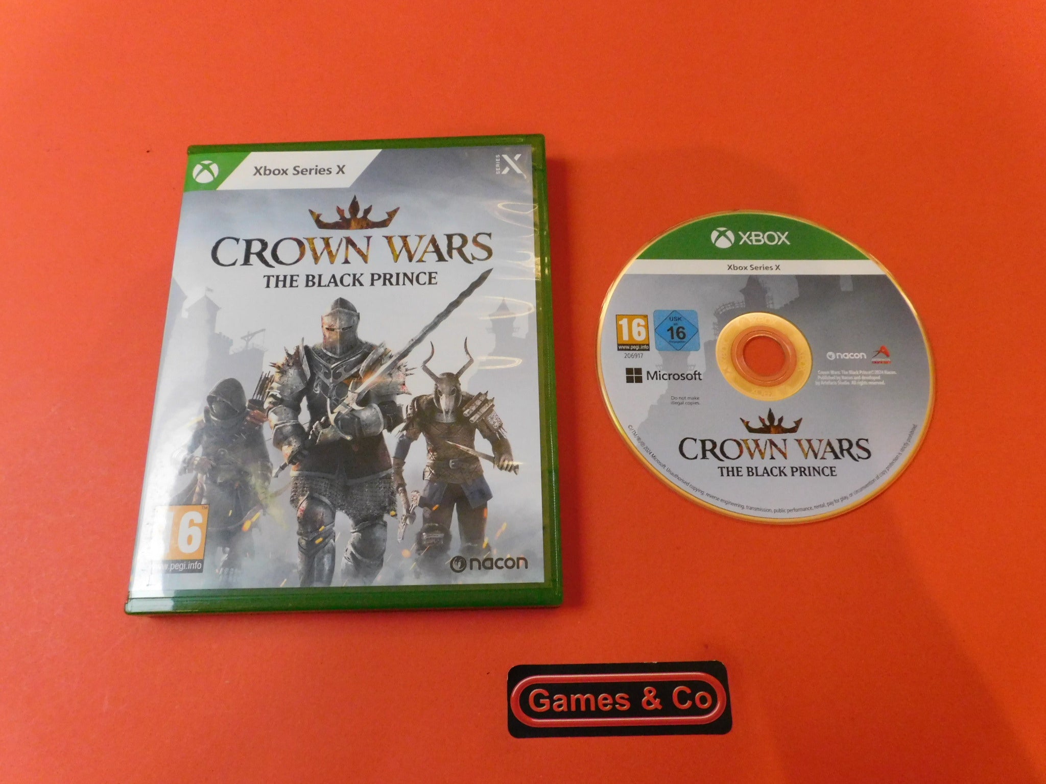 CROWN TEARS THE BLACK PRINCE