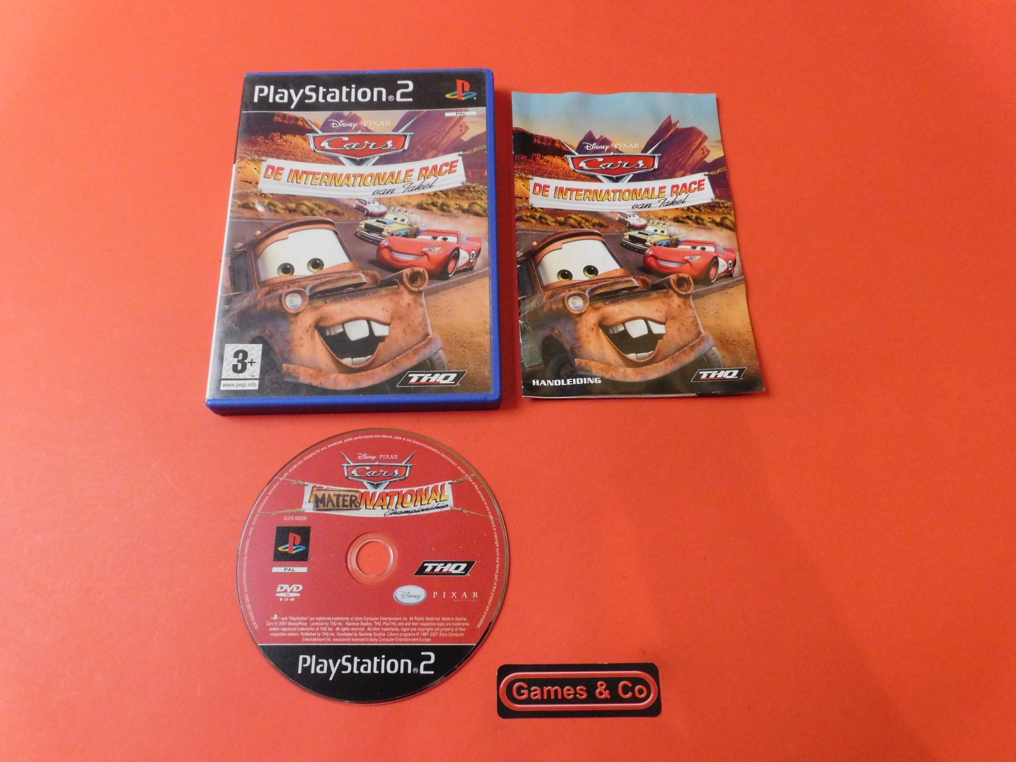 DISNEY PIXAR CARS DE INTERNATIONALE RACE VAN TAKEL