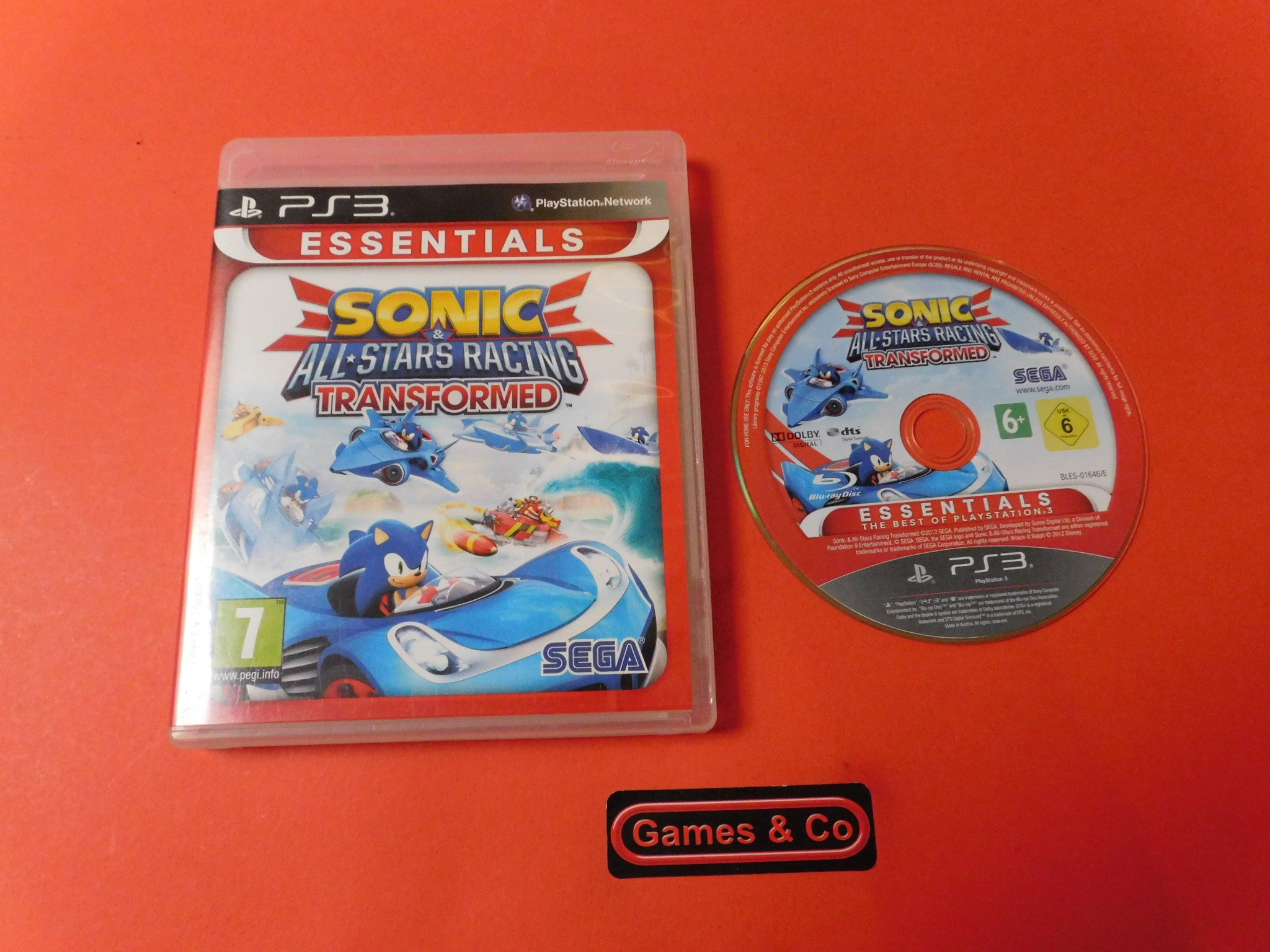 SONIC & SEGA ALL-STARS RACING PS3