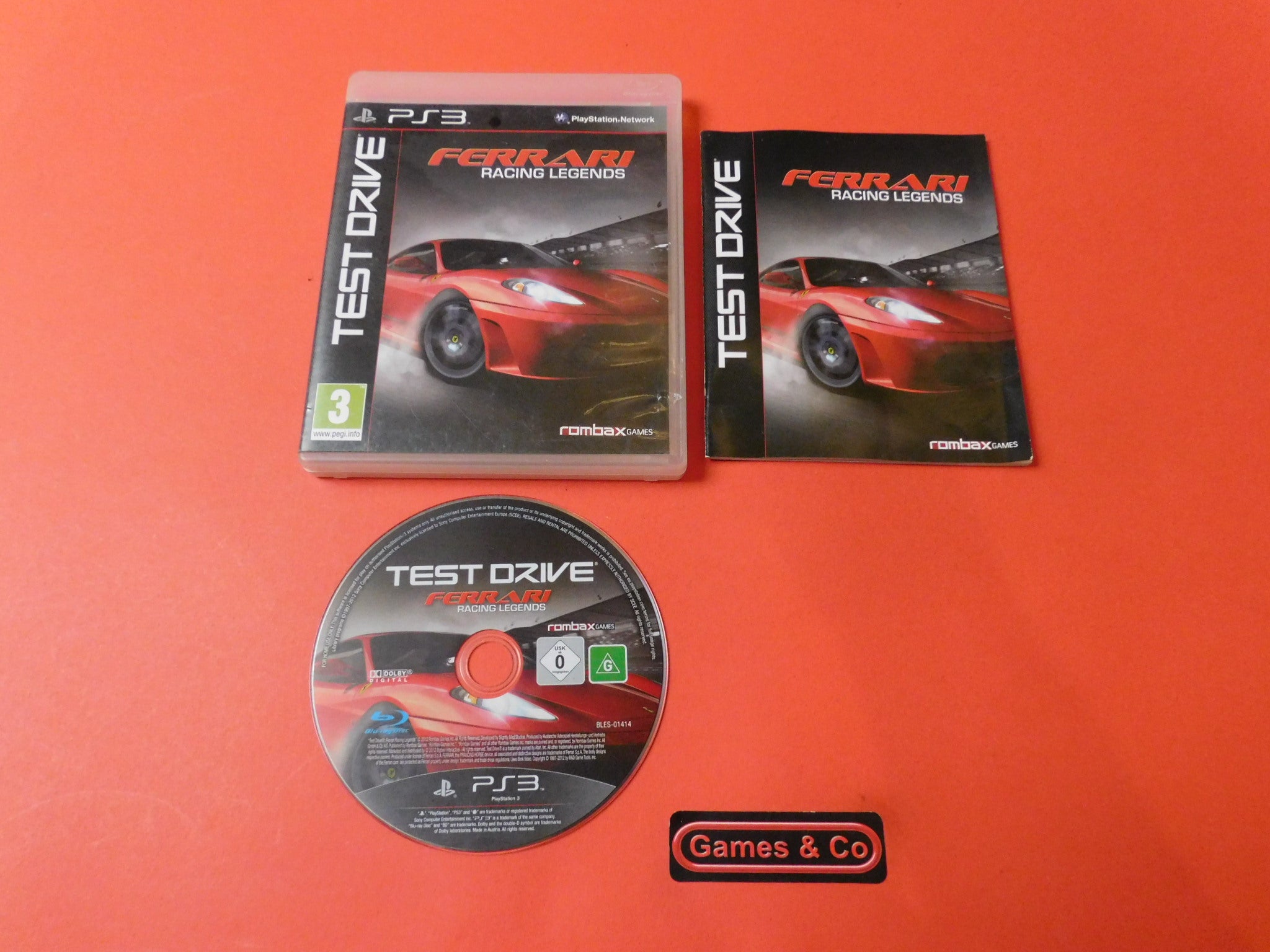 TEST DRIVE FERRARI RACING LEGENDS