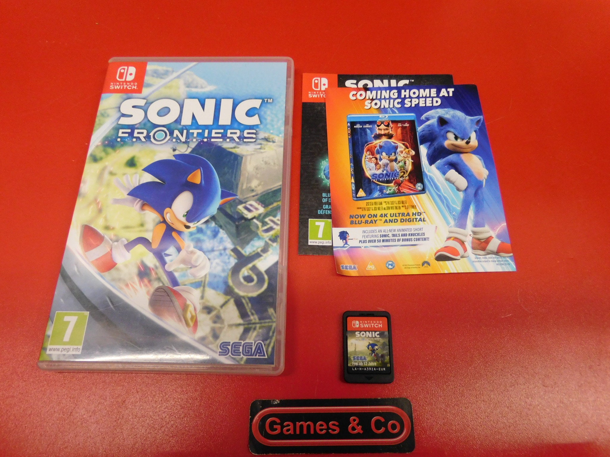 SONIC FRONTIERS NINTENDO SWITCH