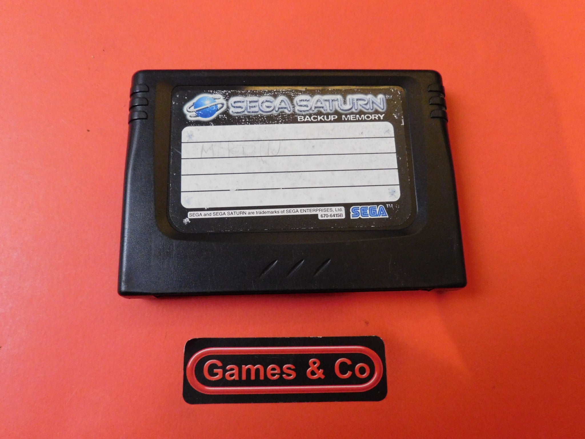 SEGA SATURN BACKUP MEMORY