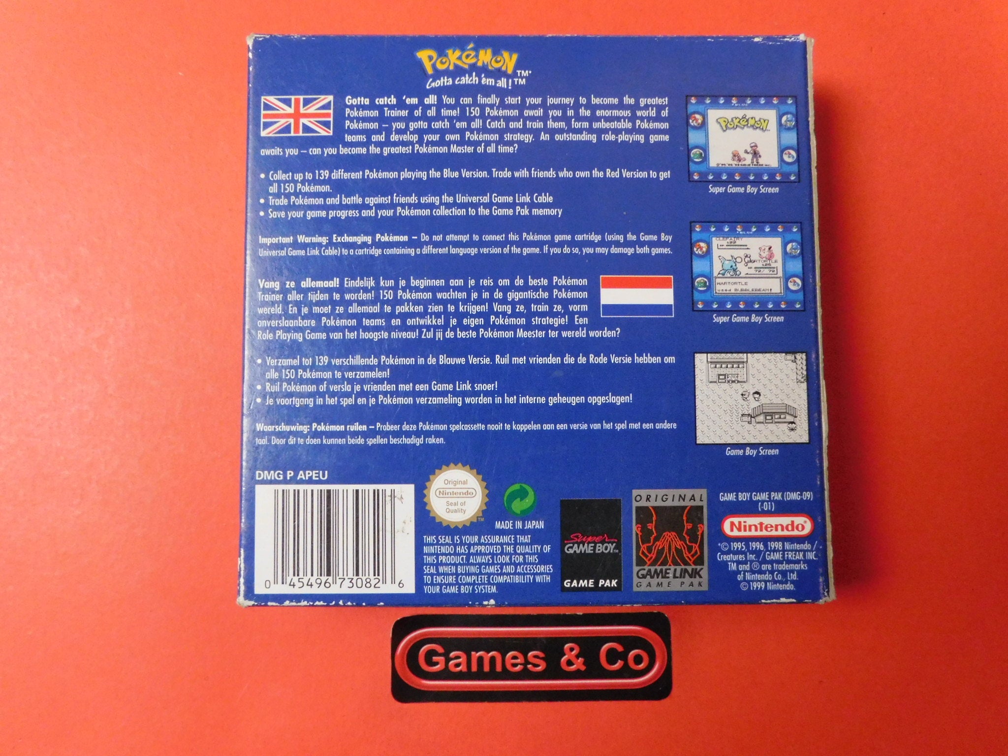 POKEMON BLUE VERSION