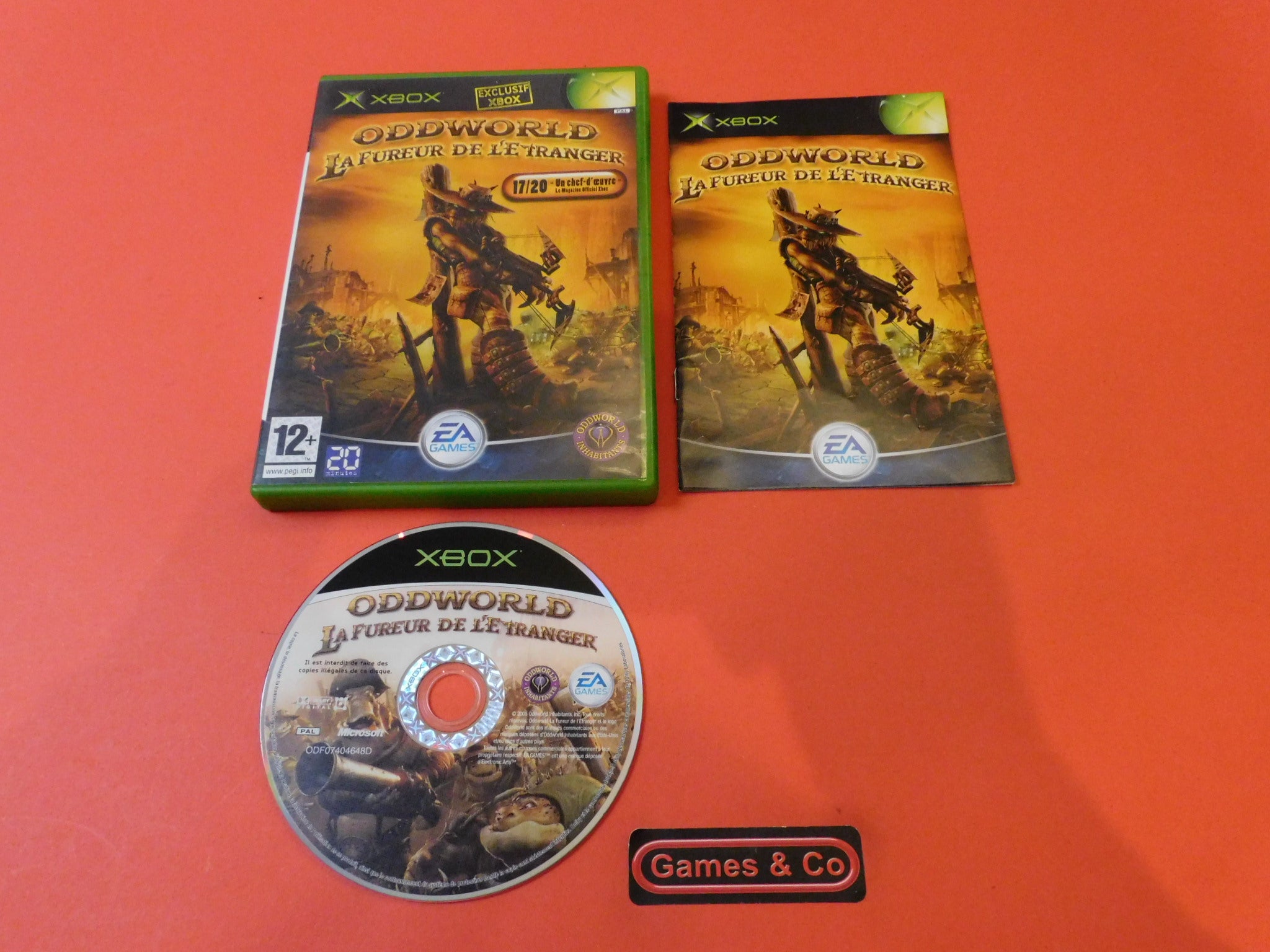 ODDWORLD LA FUREUR DE L'ETRANGER