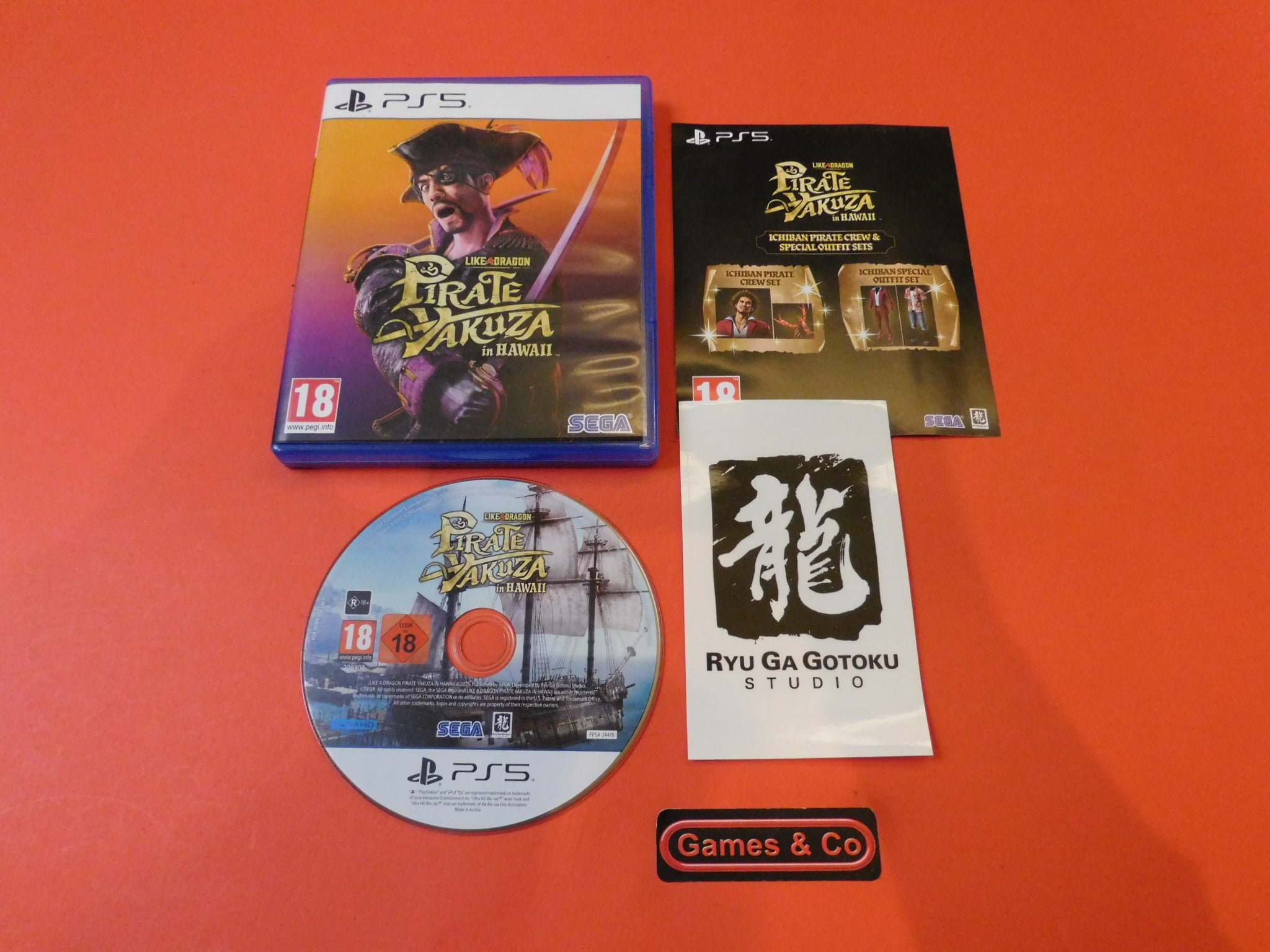 LIKE A DRAGON PIRATE YAKUZA IN HAWAII