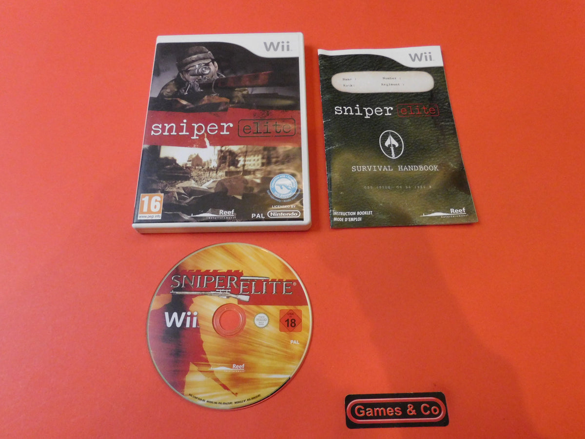 SNIPER ELITE NINTENDO Wii