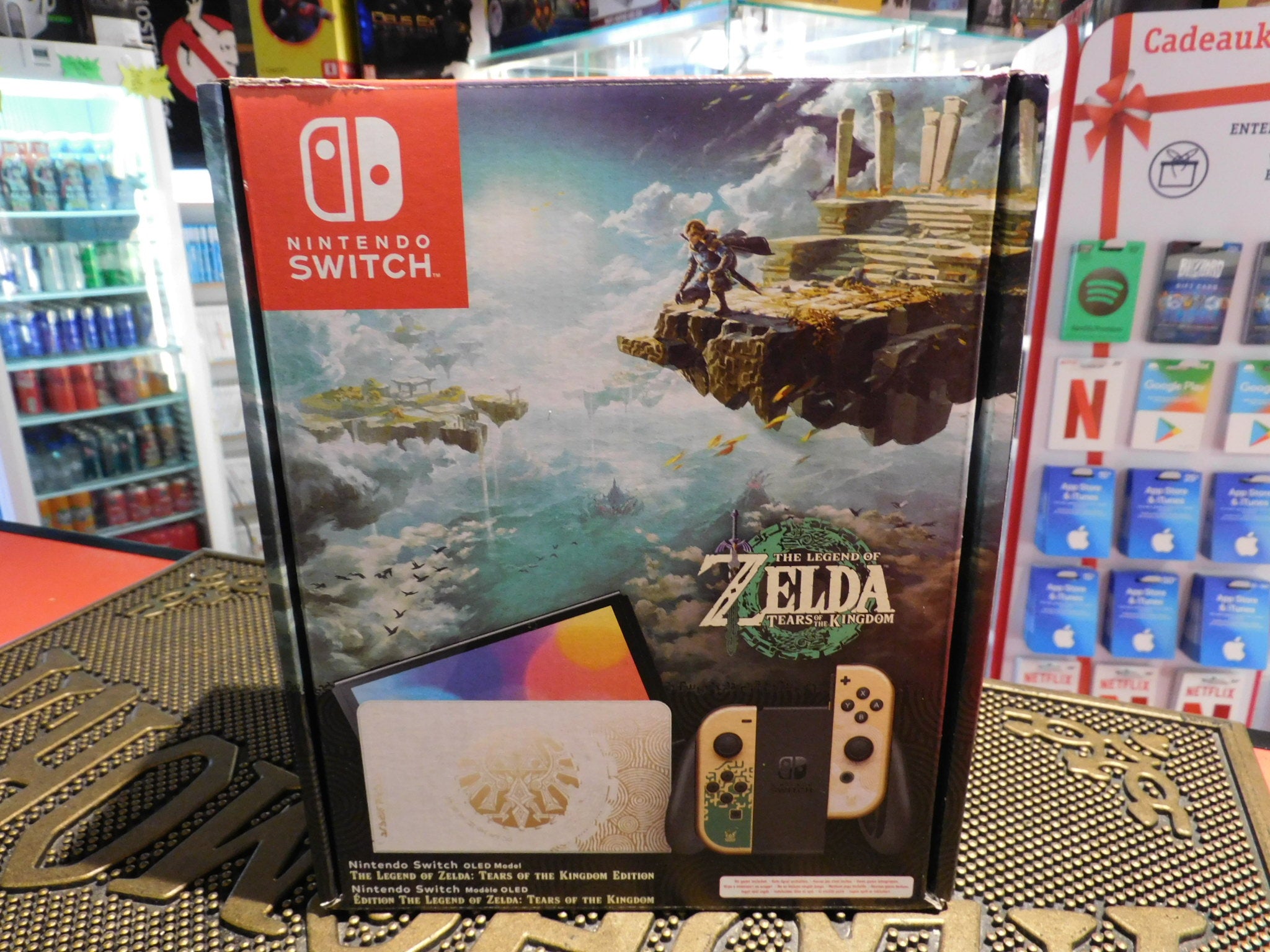 Nintendo Switch OLED-model - Zelda Tears of the Kingdom Limited Edition