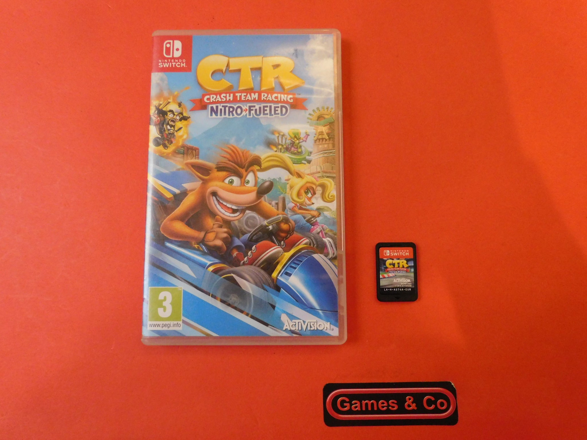 CRASH TEAM RACING NITRO FUELED NINTENDO SWITCH