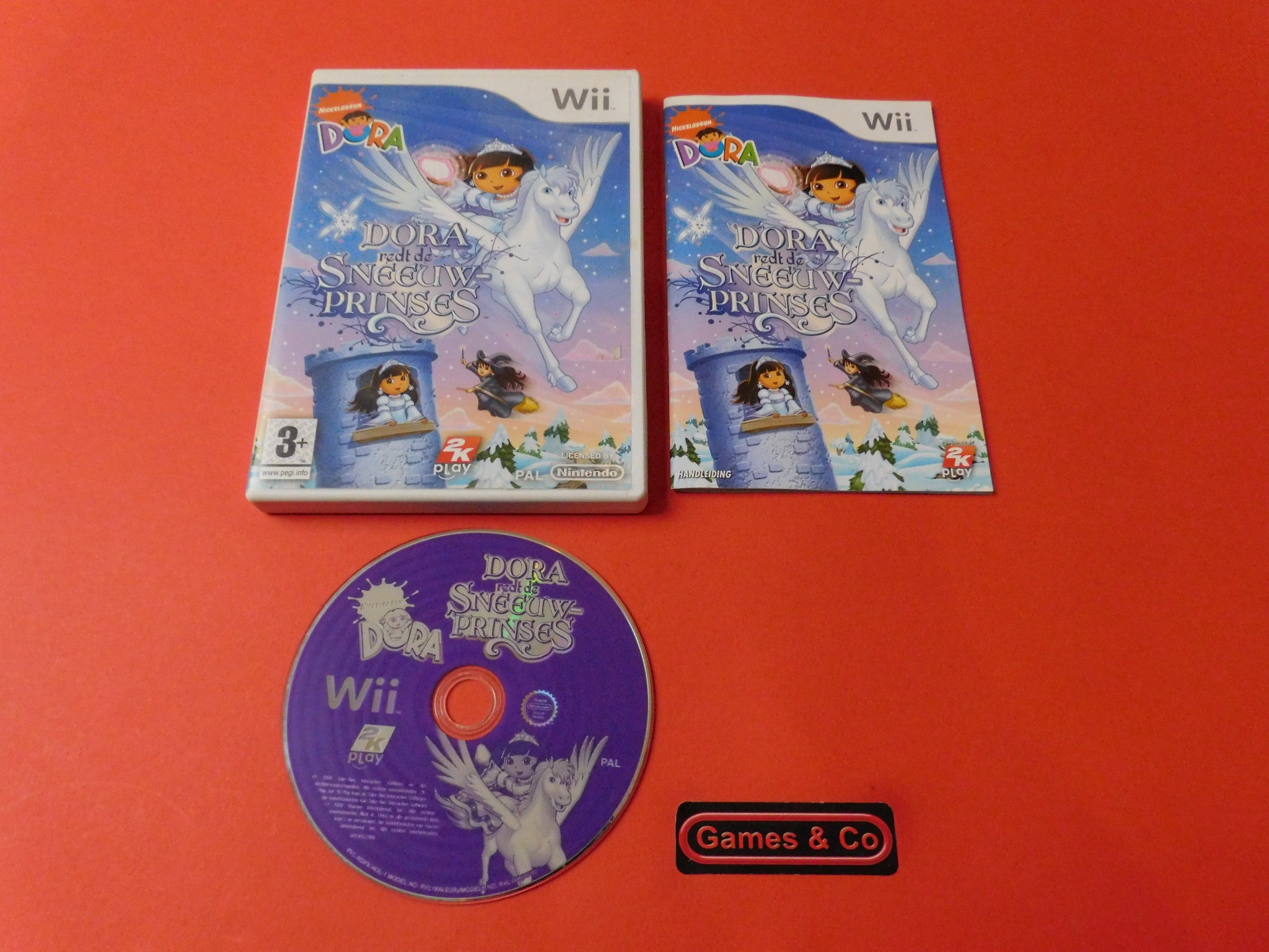 DORA REDT DE SNEEUWPRINCES