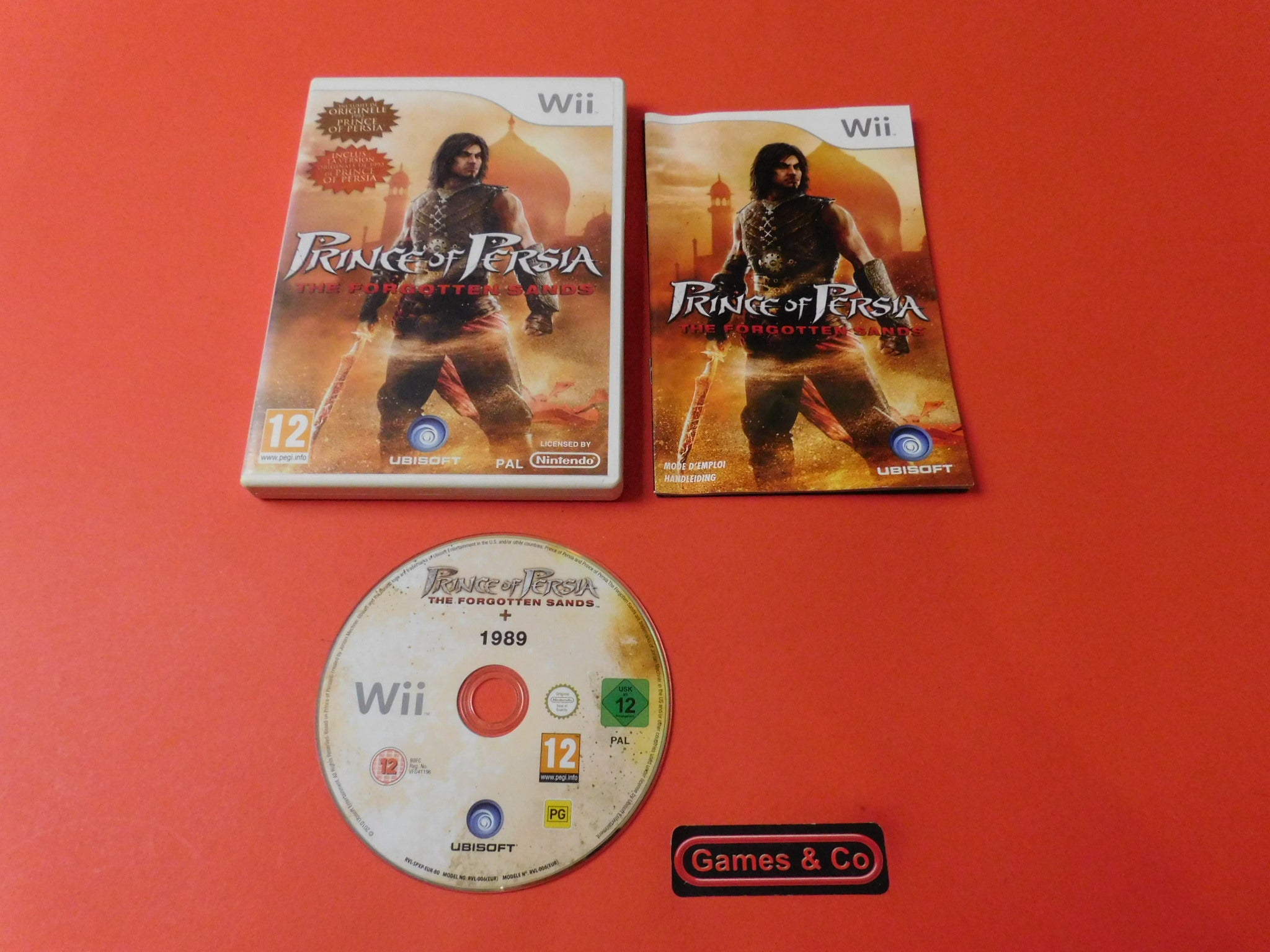 WII PRINCE OF PERSIA THE FORGOTTEN SANDS
