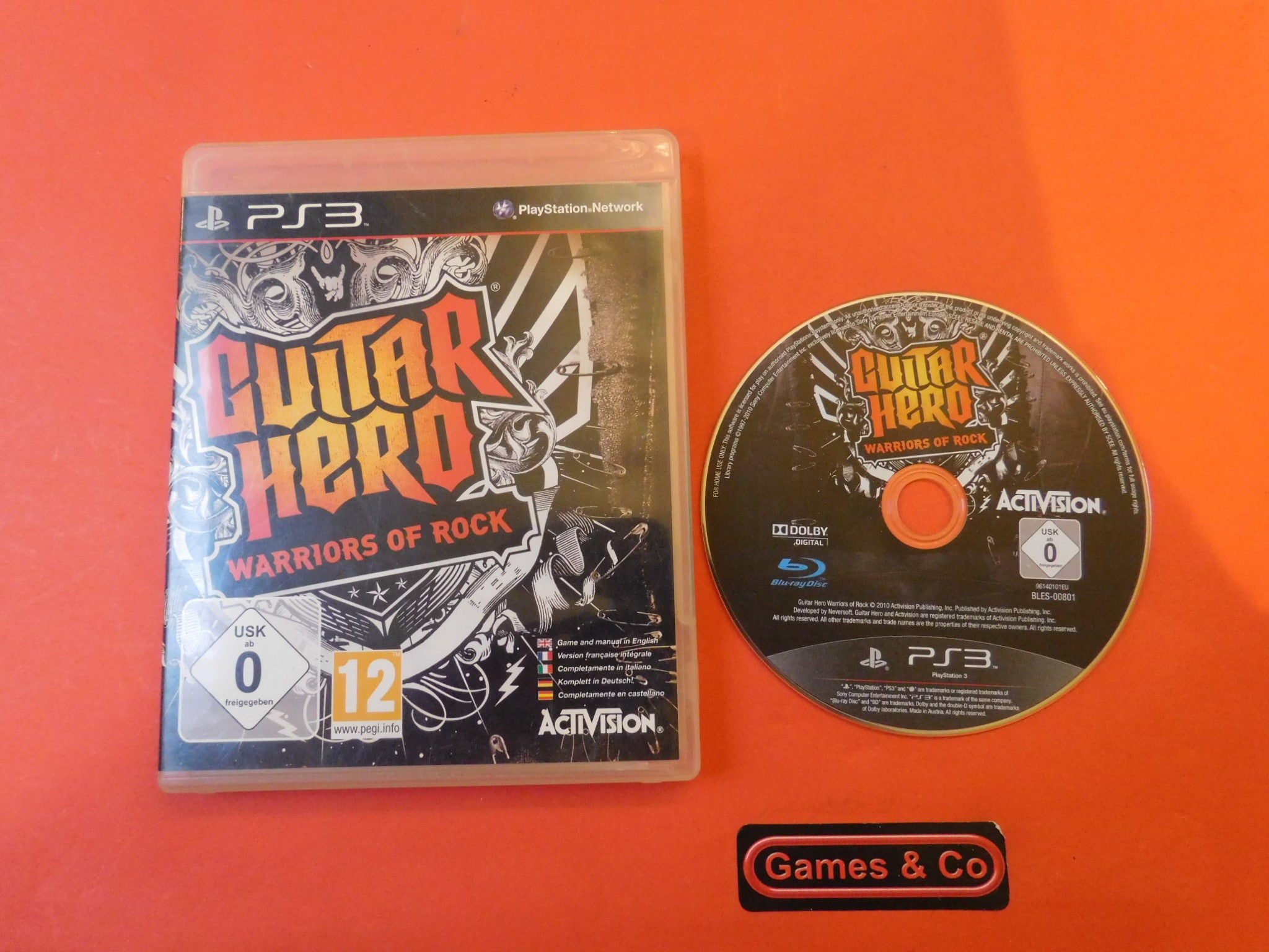GUITAR HERO WARRIORS OF ROCK