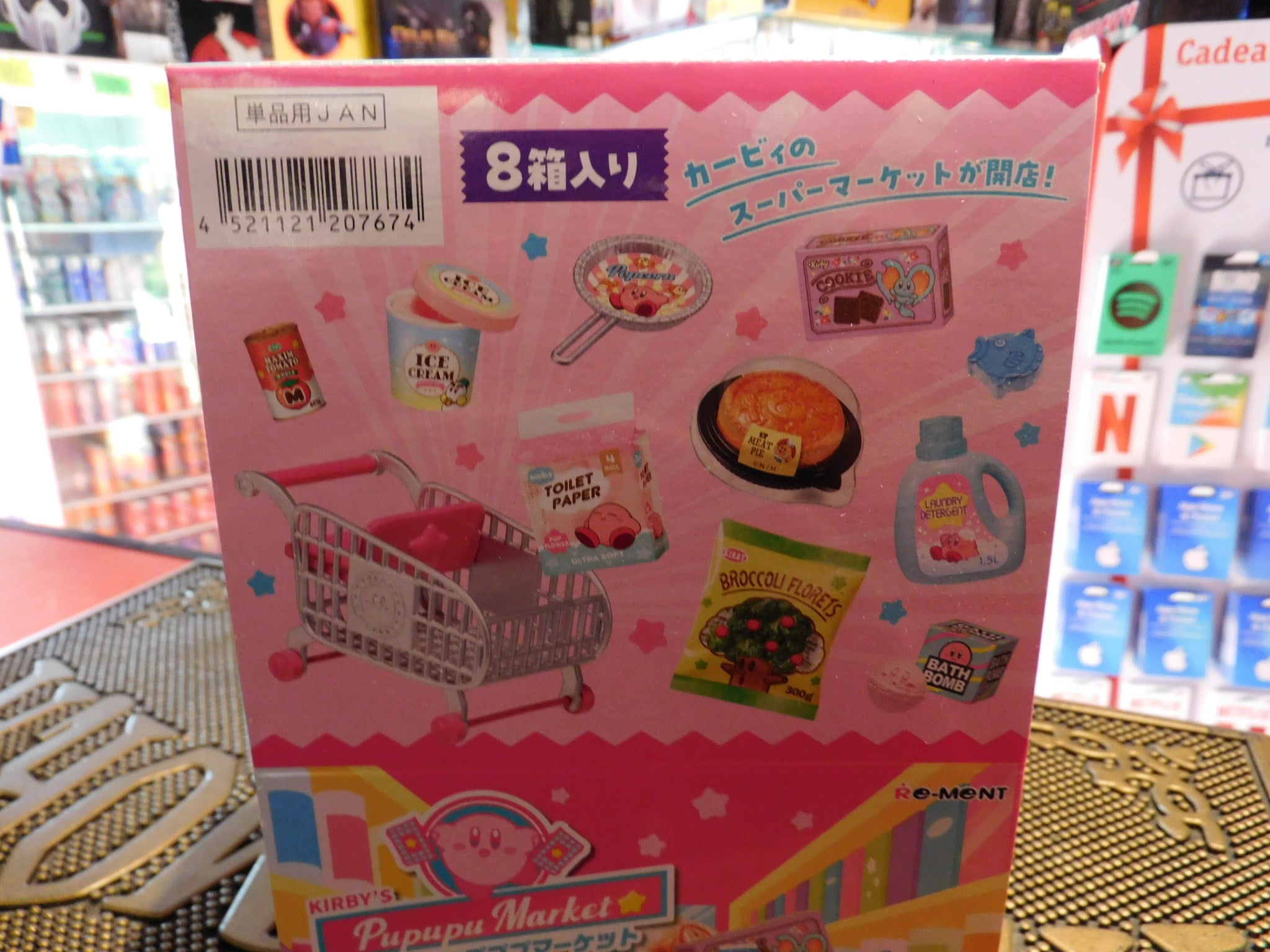 Kirby Mini Figures 6 cm Kirby's Pupupu Market Display (8)