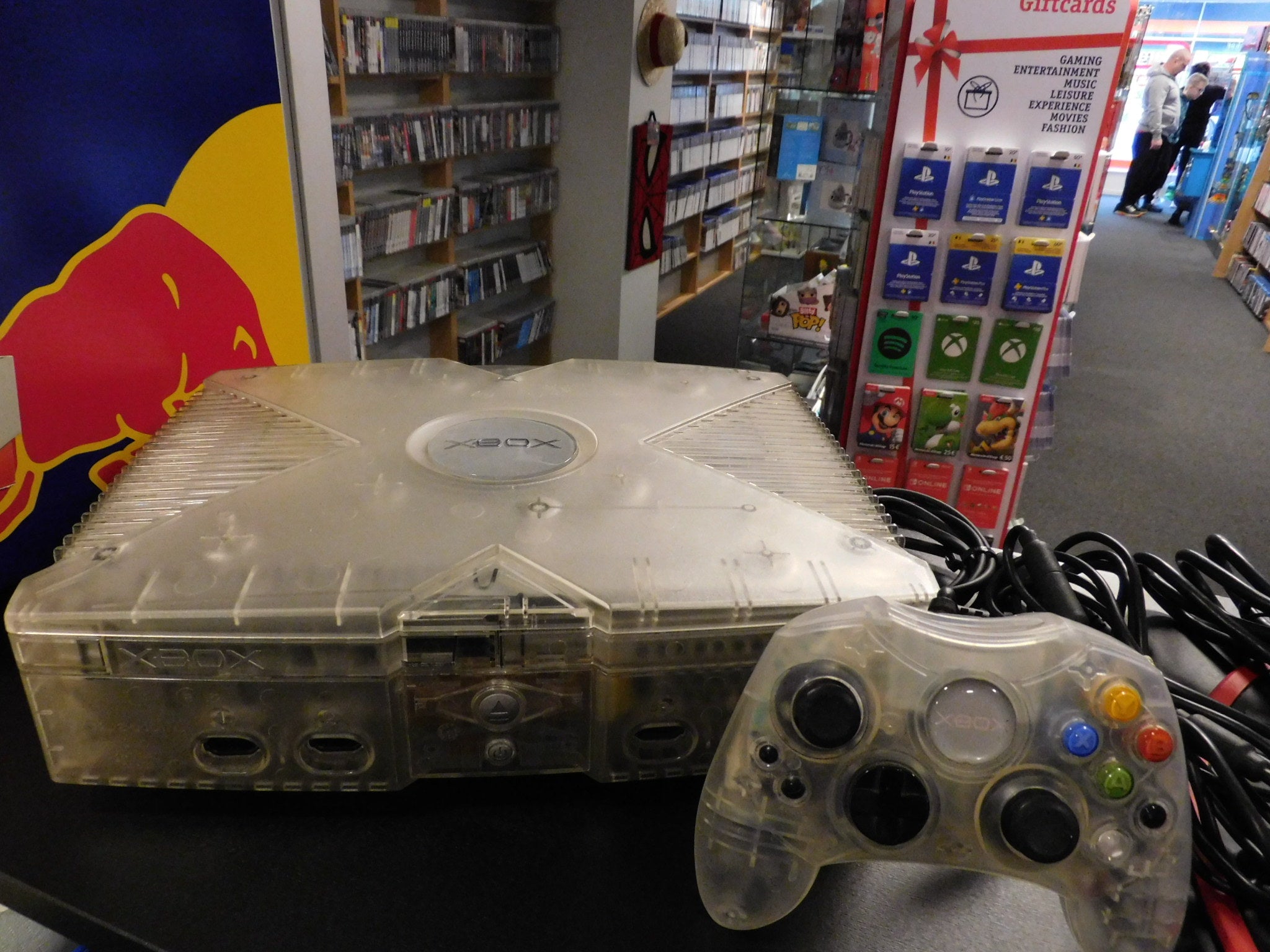 XBOX CLASSIC  CONSOLE LIMITED EDITION CRYSTAL VERSION