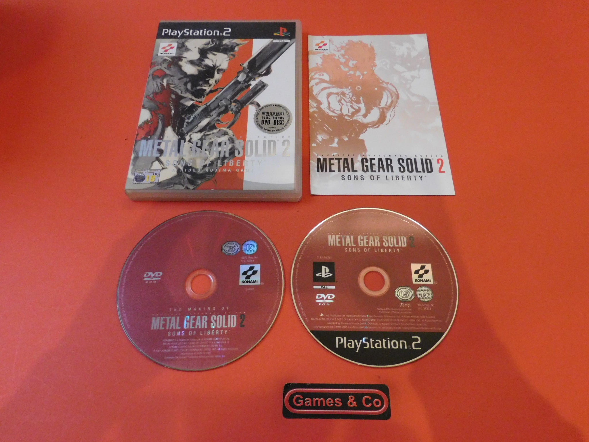 METAL GEAR SOLID 2 SONS OF LIBERTY