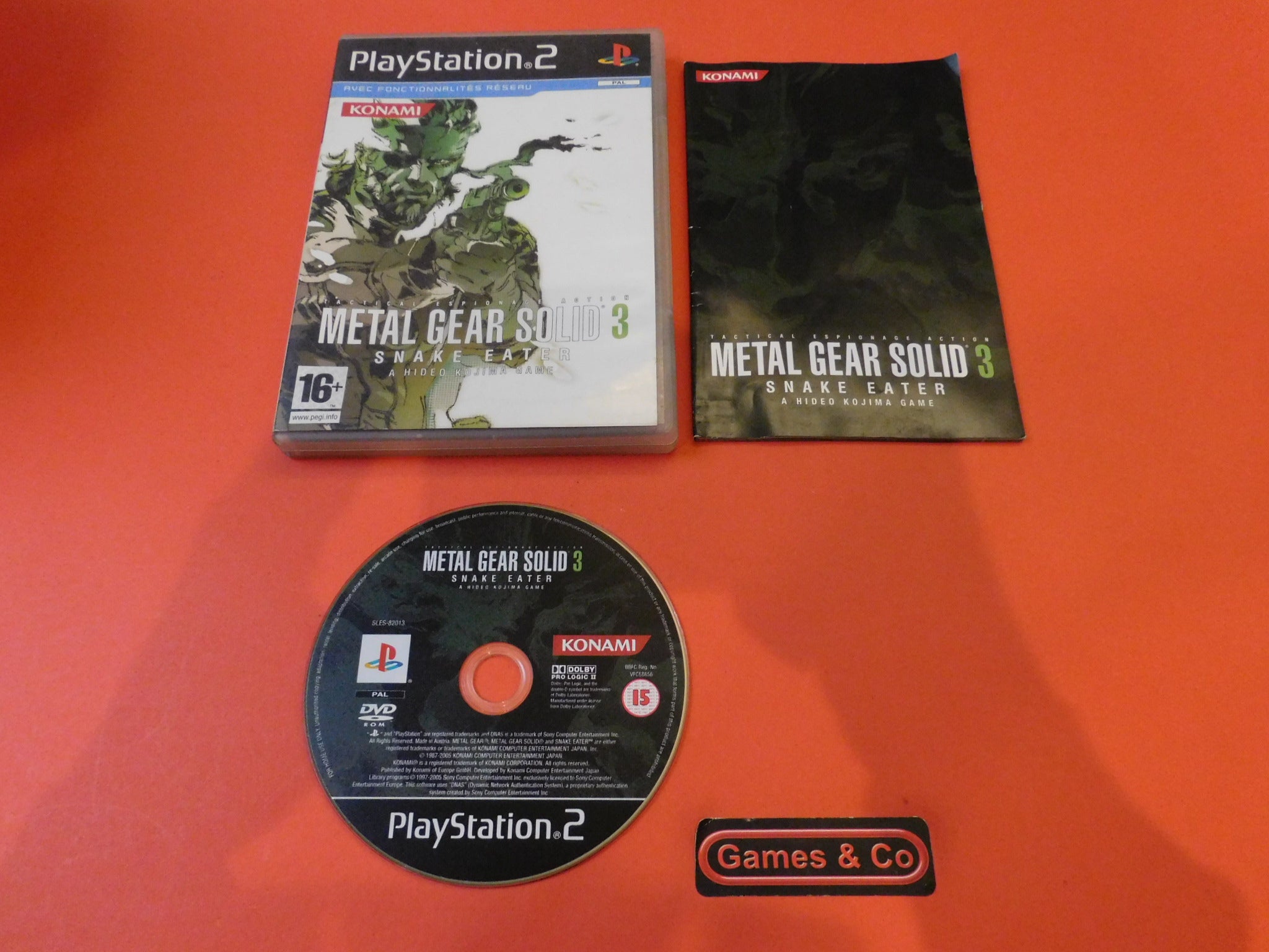 METAL GEAR SOLID 3 SNAKE EATER