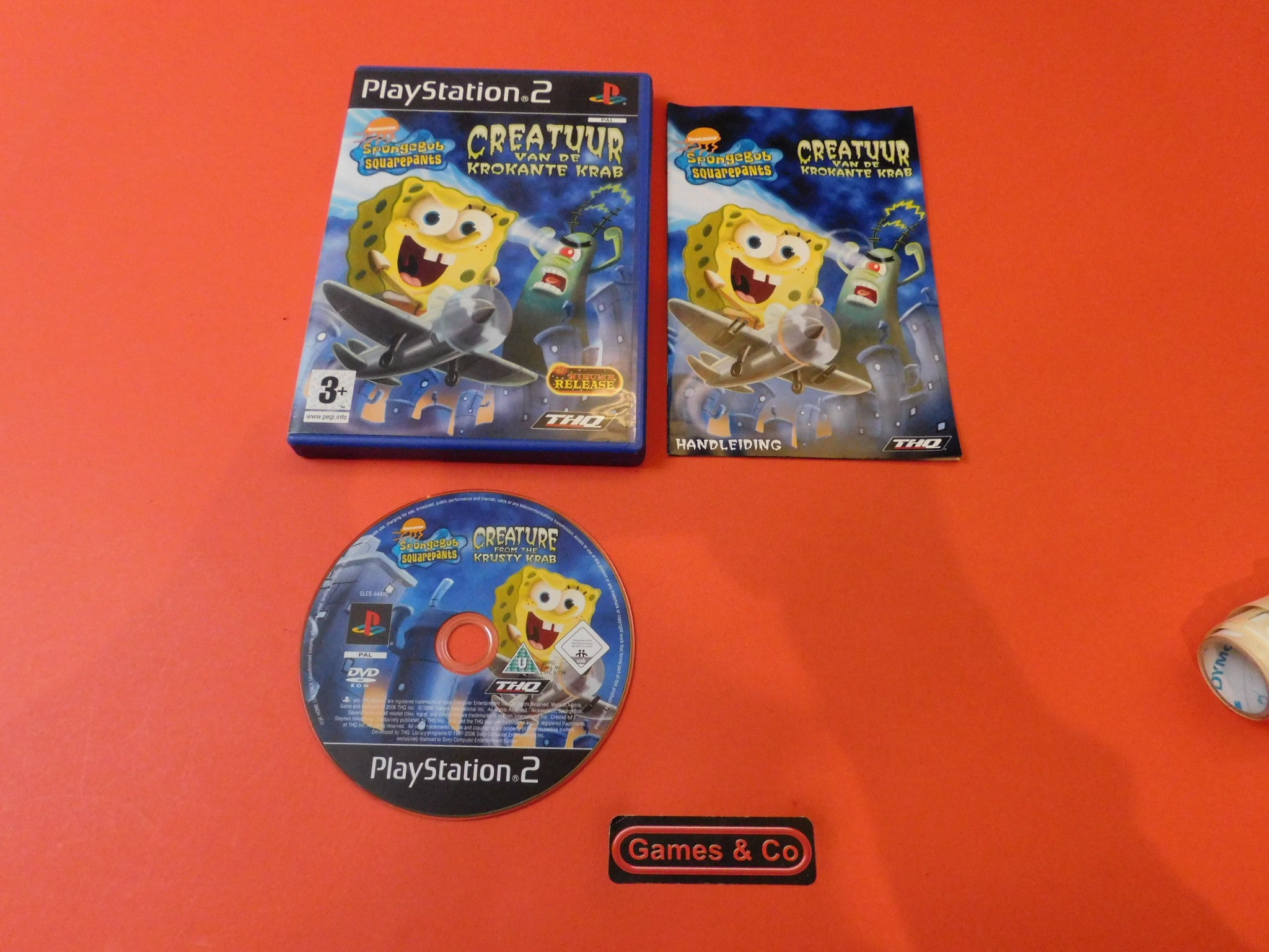 SPONGEBOB SQUARPANTS CREATUUR VAN DE KROKANTE KRAB