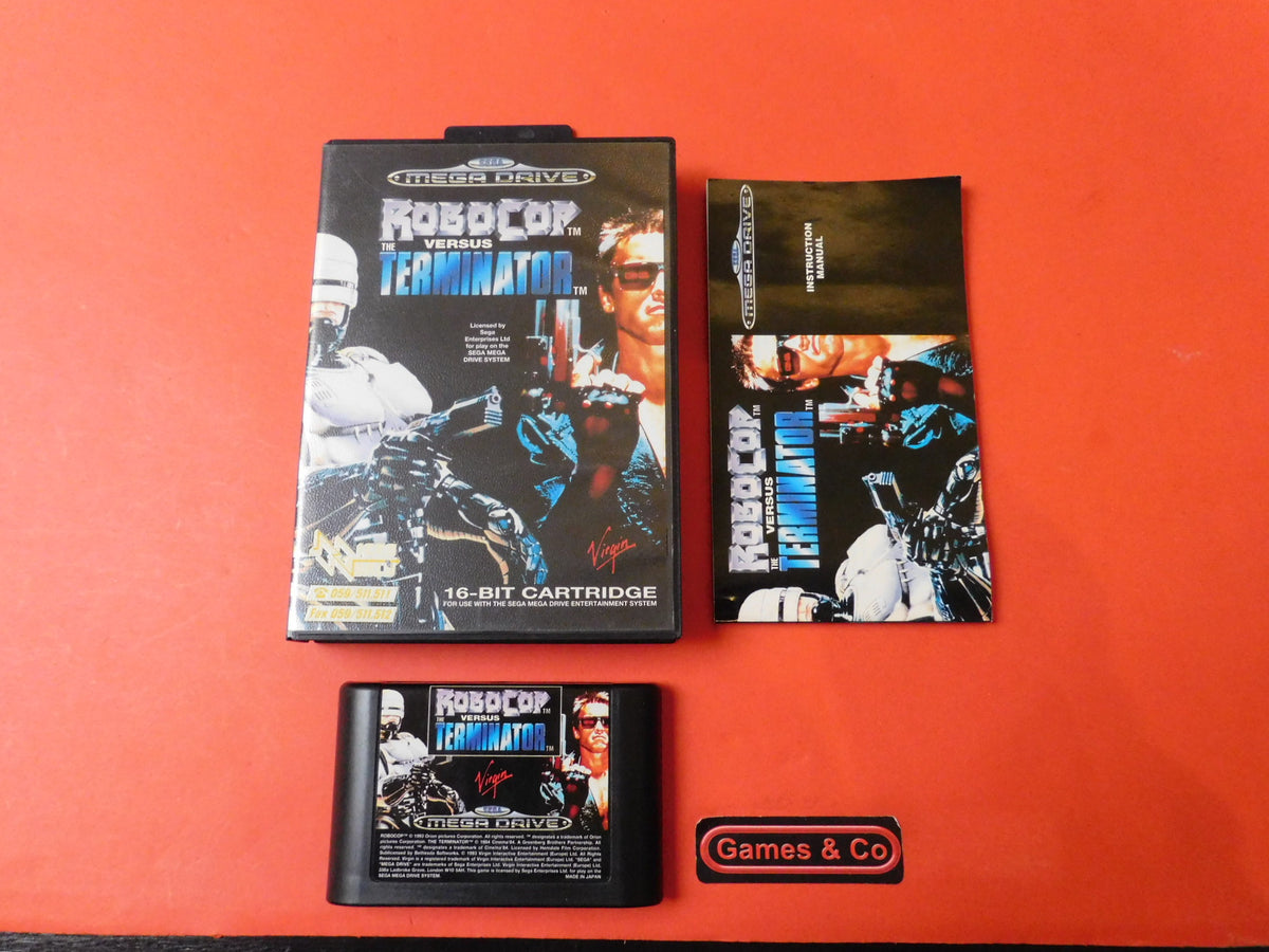 ROBOCOP VERSUS THE TERMINATOR - Sega Mega Drive