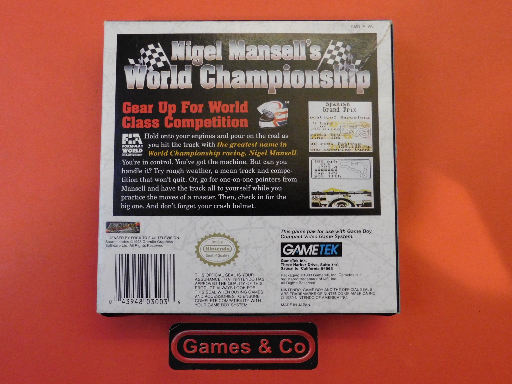 NIGEL MANSELL'S WORLD CHAMPIONSHIP