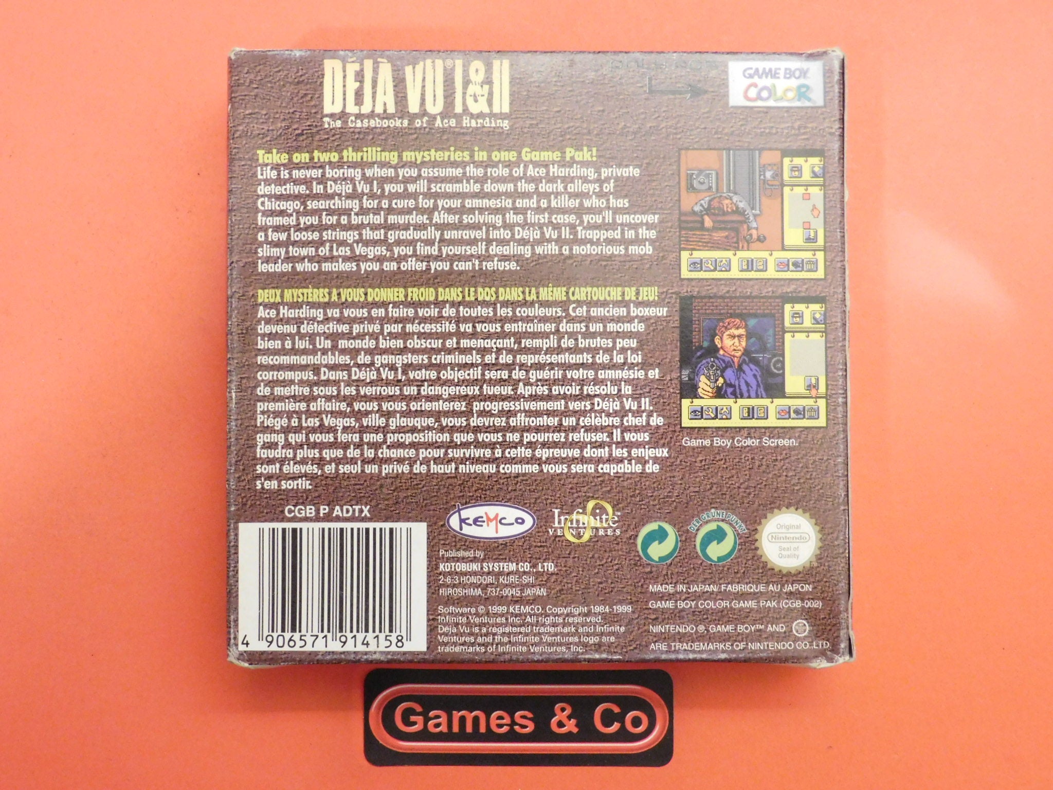 DEJA VU I & II THE CASEBOOKS OF ACE HARDING