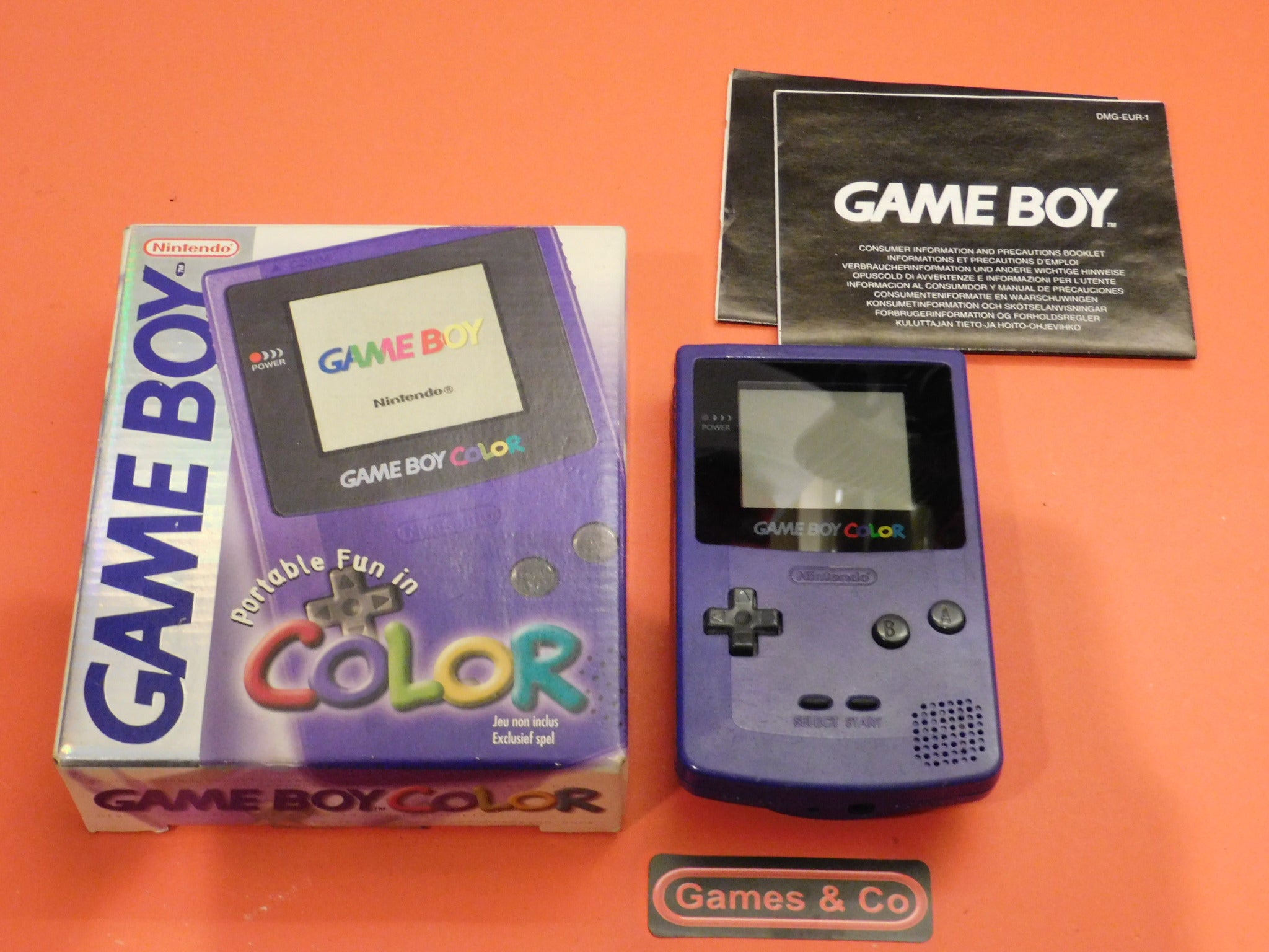 GAMEBOY COLOR CONSOLE