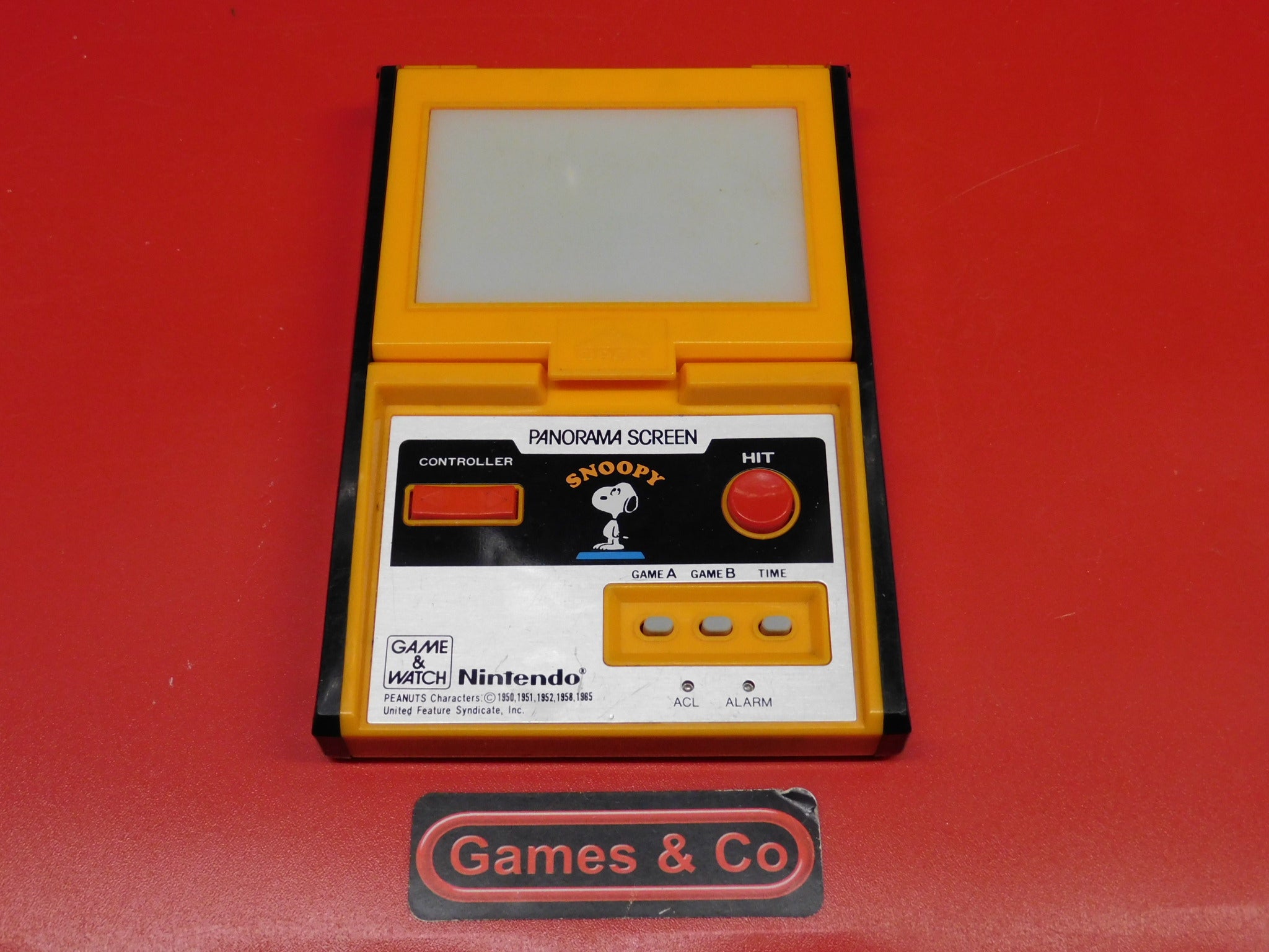 GAME & WATCH SNOOPY PANORAMA SCREEN