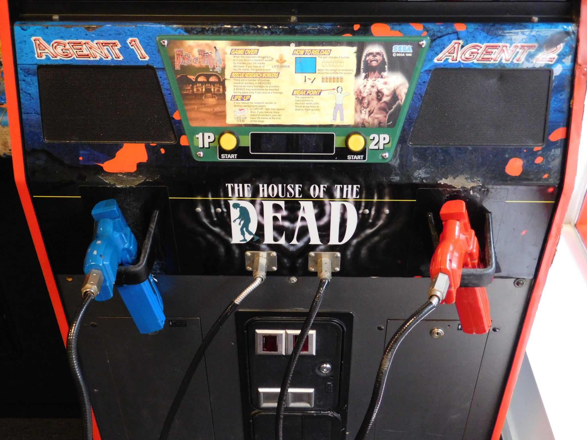 SEGA THE HOUSE OF THE DEAD ARCADE