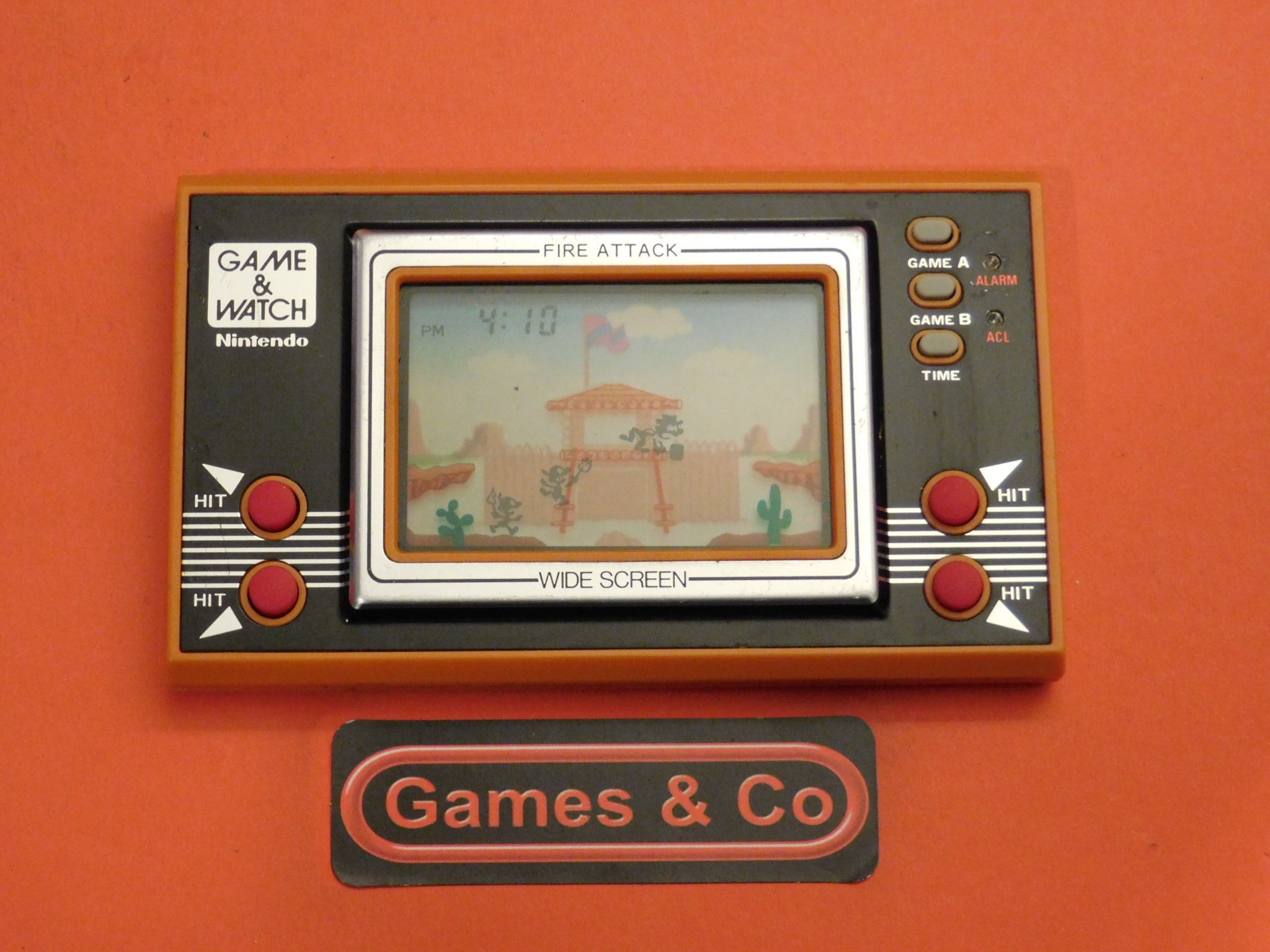 GAME & WATCH FIRE ATTACK
