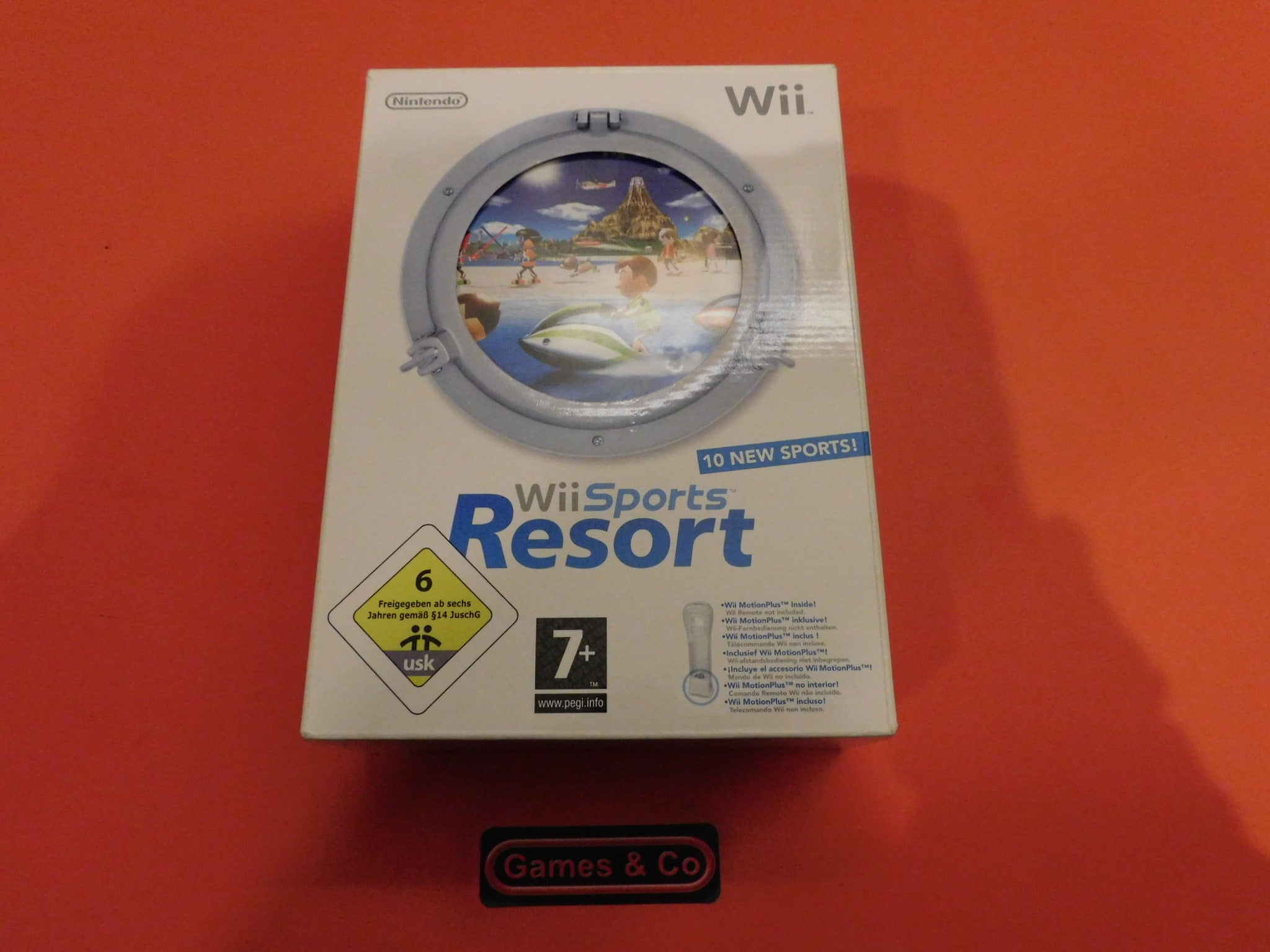WII SPORTS RESORT BOX