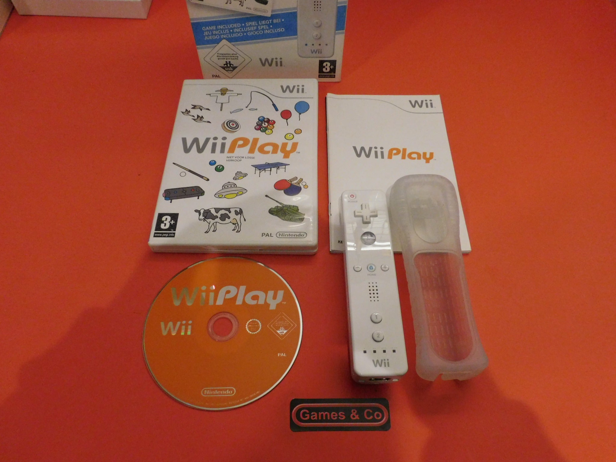 WII PLAY + REMOTE