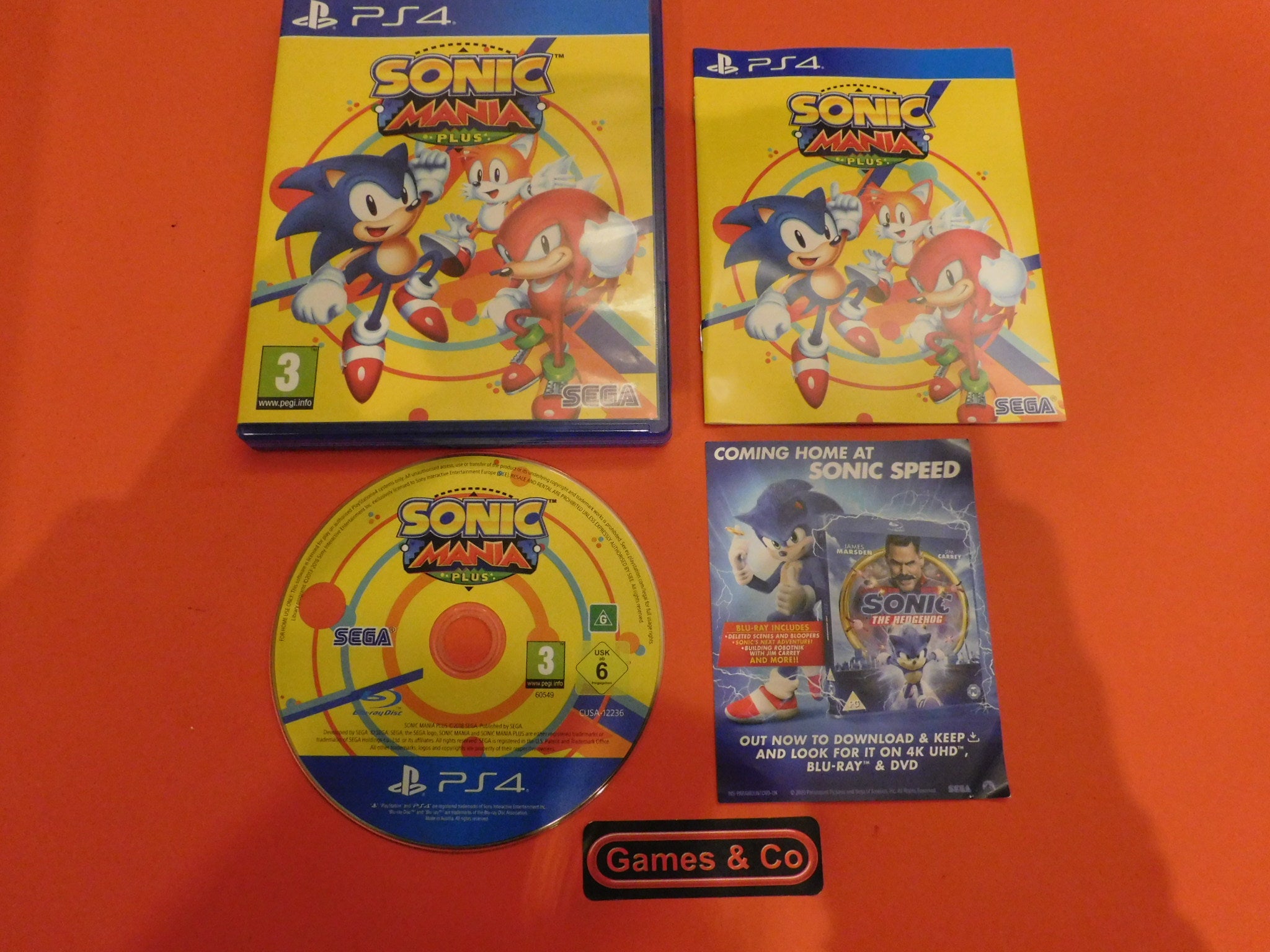 SONIC MANIA PLUS