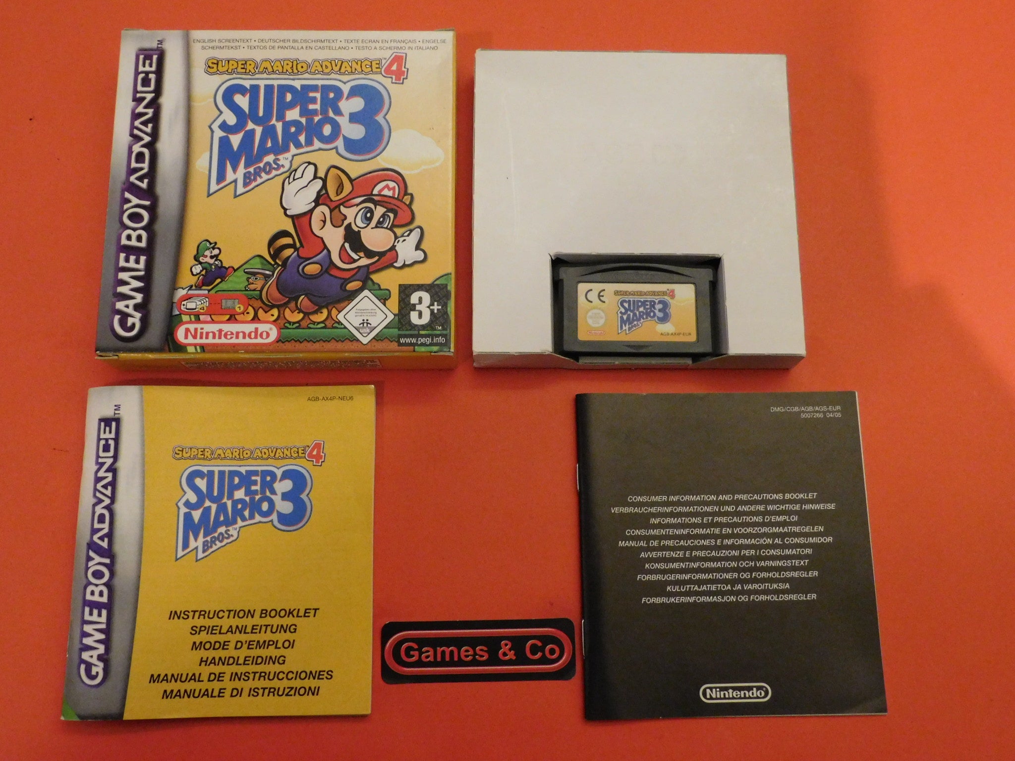 SUPER MARIO ADVANCE 4 - SUPER MARIO BROS 3