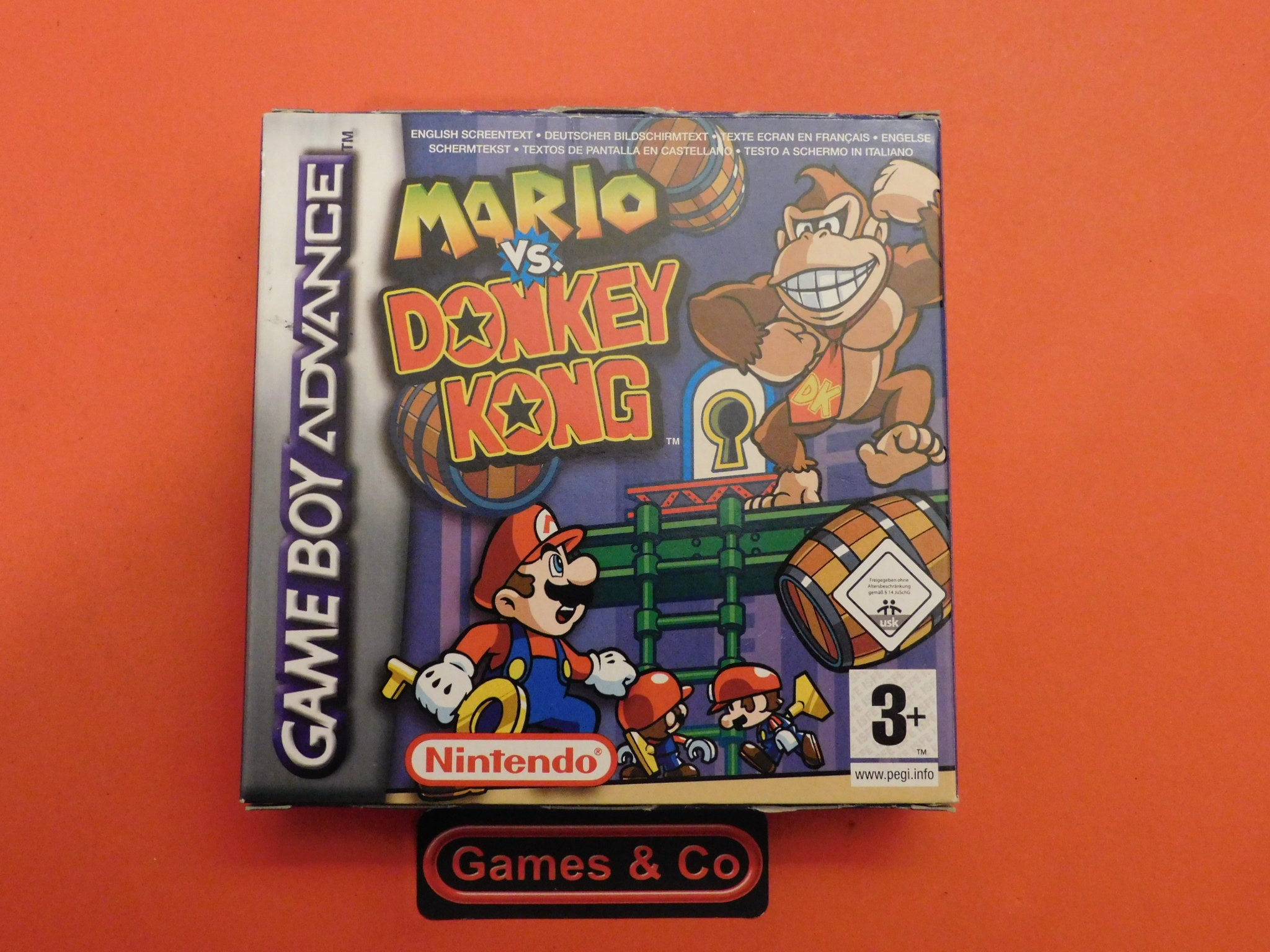 MARIO VS DONKEY KONG