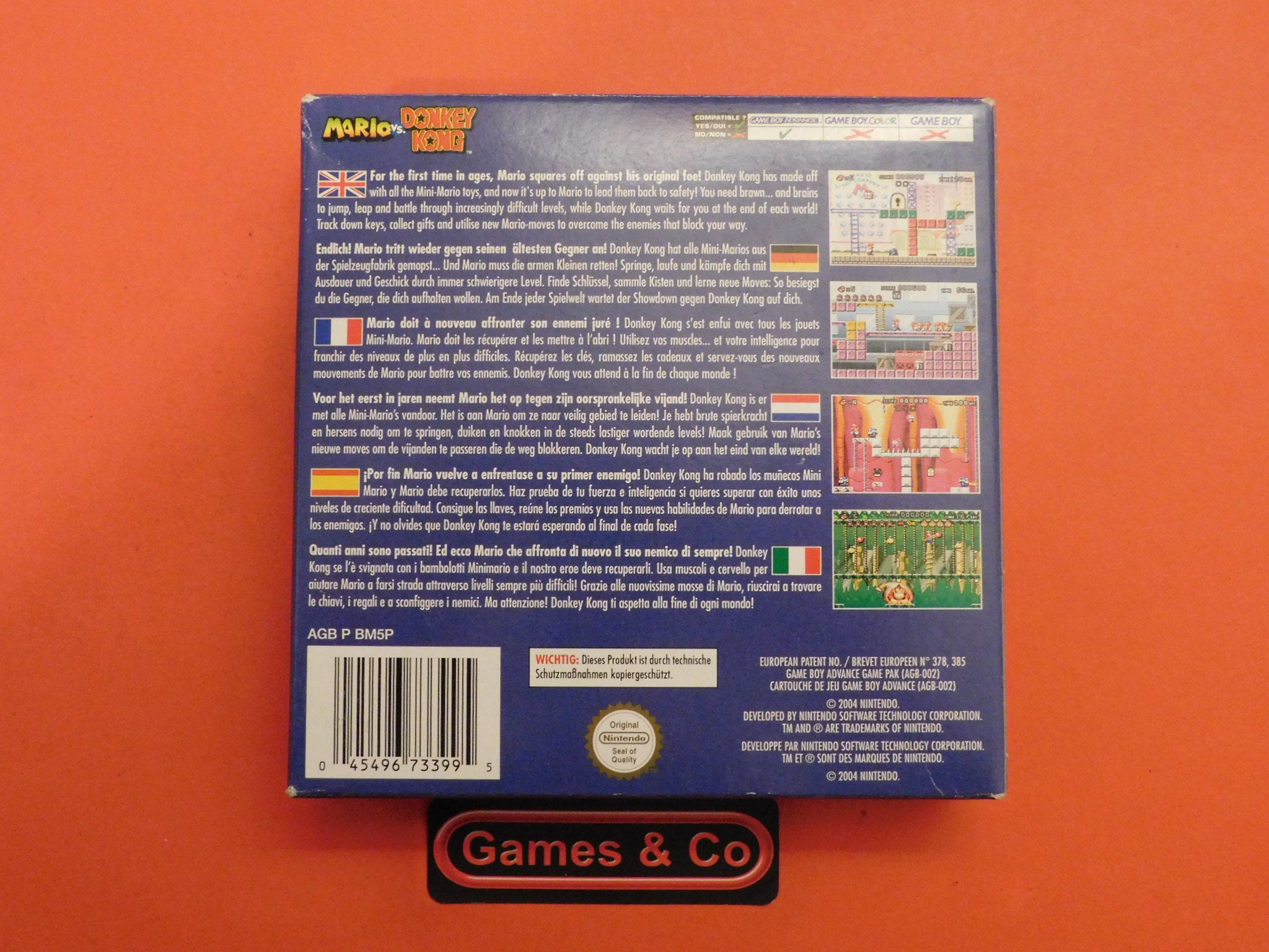 MARIO VS DONKEY KONG