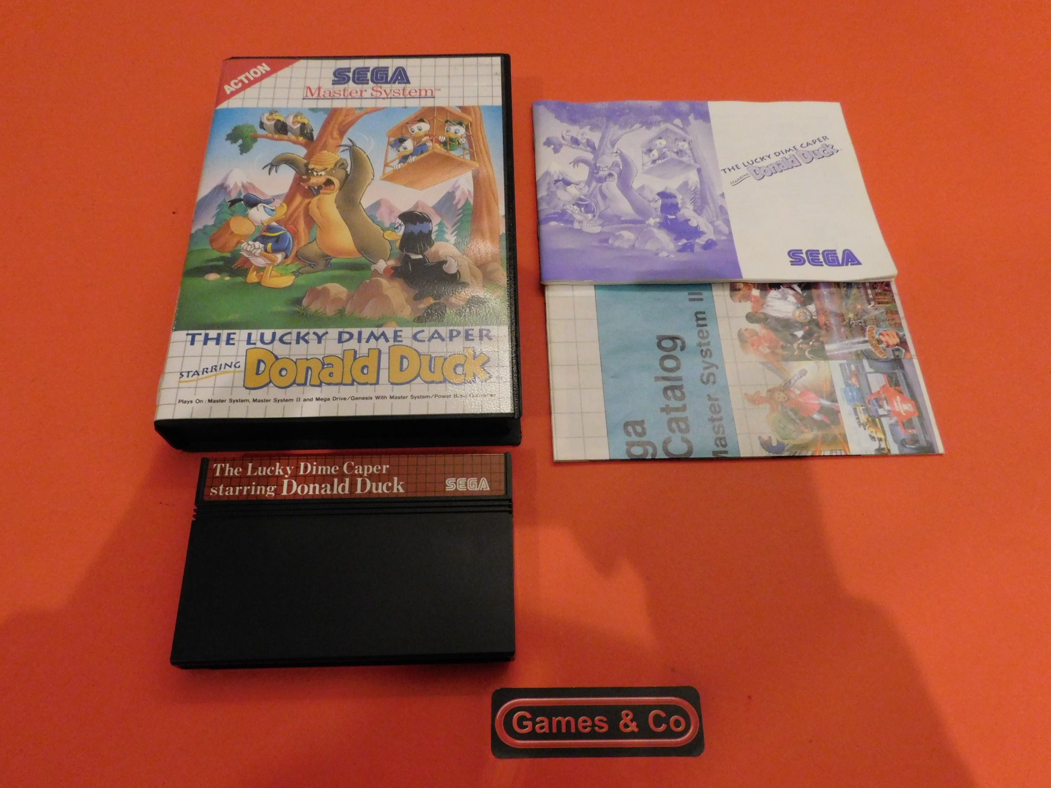 DONALD DUCK THE LUCKY DIME CAPER